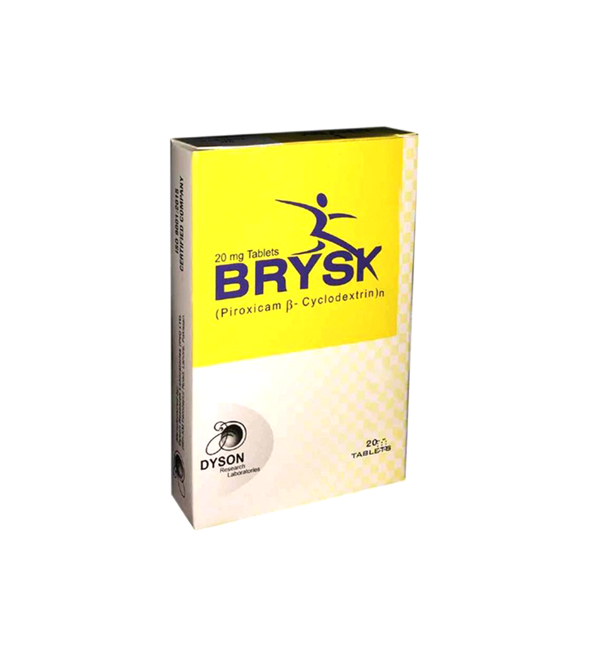 tab brysk 20mg 20s