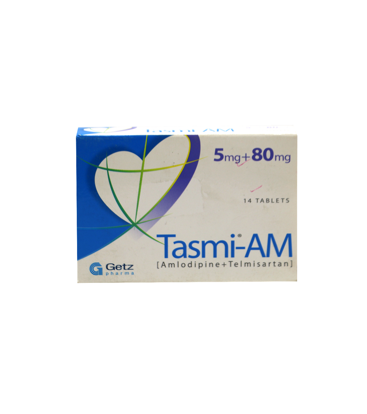 tab tasmi am 5/80mg 14s