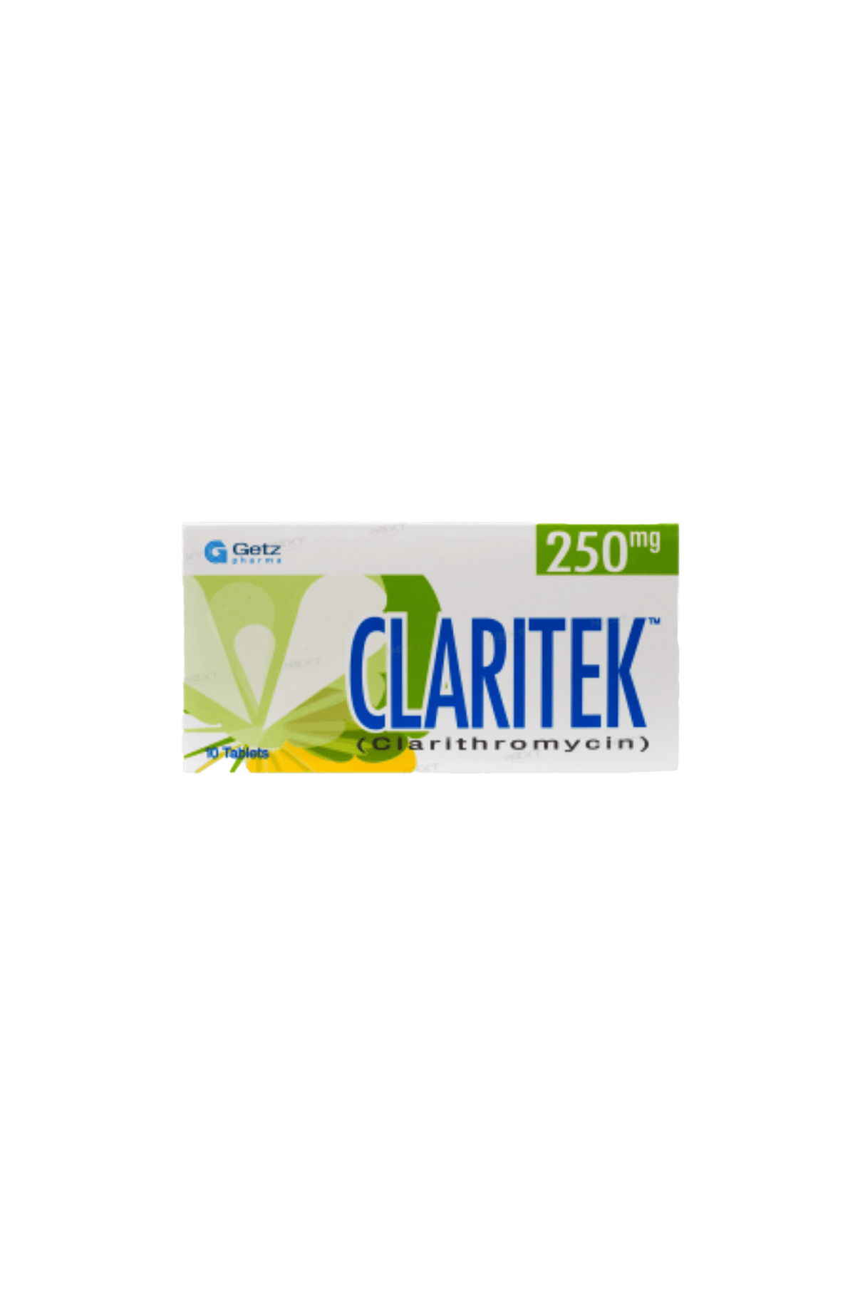 tab claritek 250mg 10s