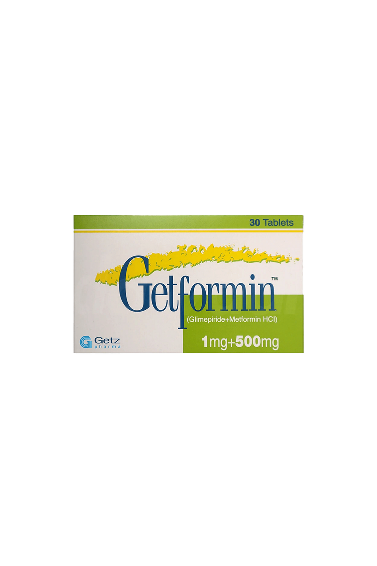 tab getformin 1mg/500mg 30s