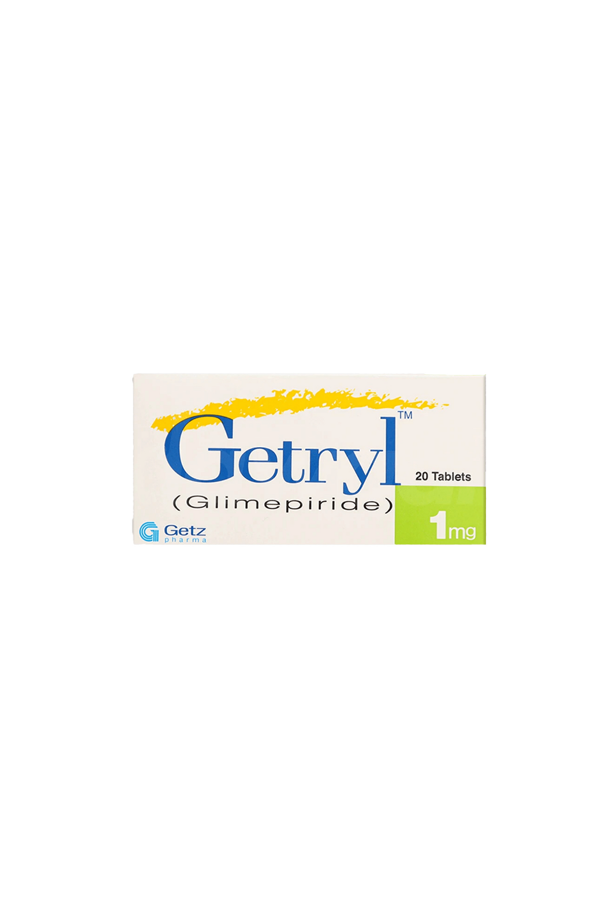 tab getryl 1mg 30s