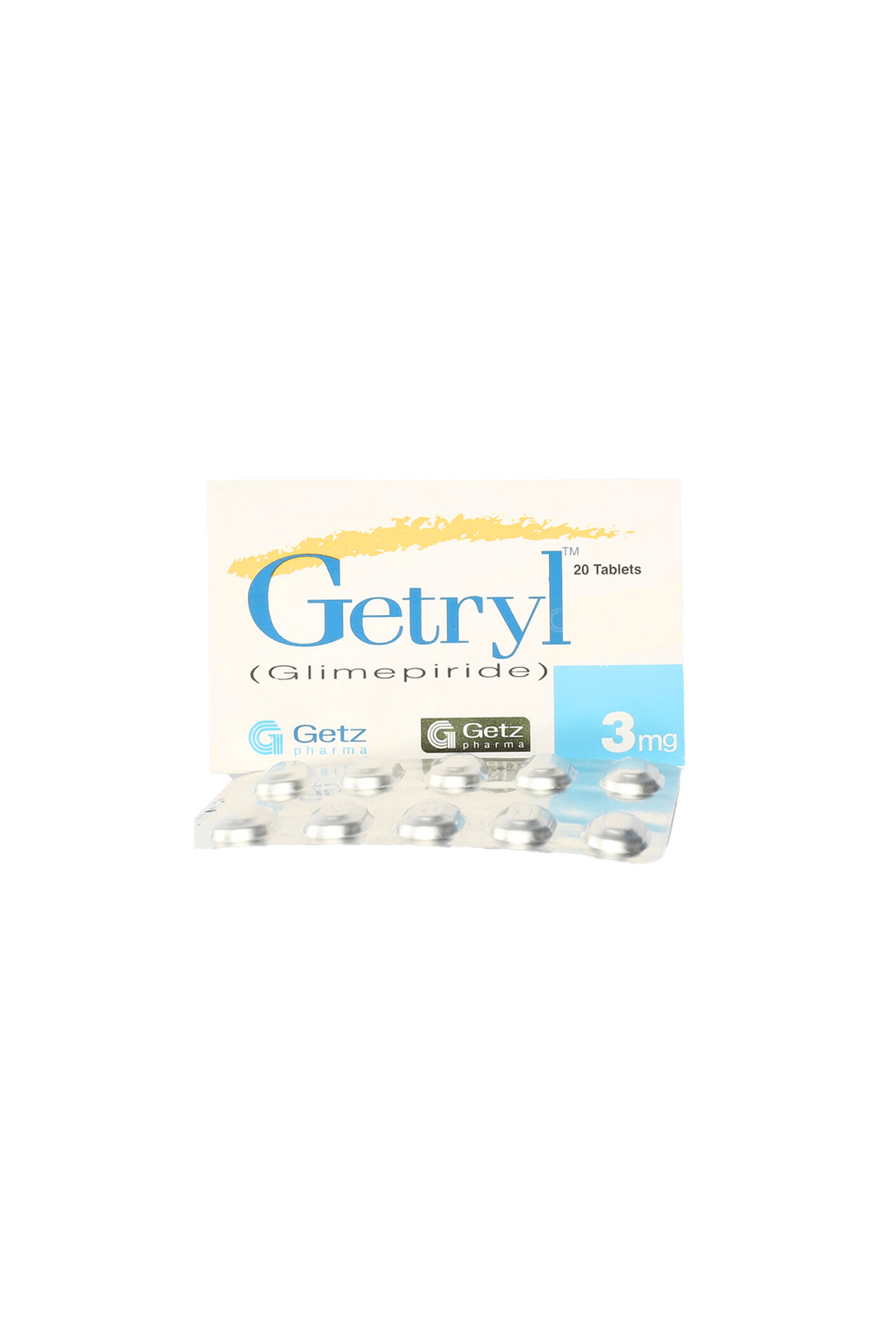 tab getryl 3mg 30s