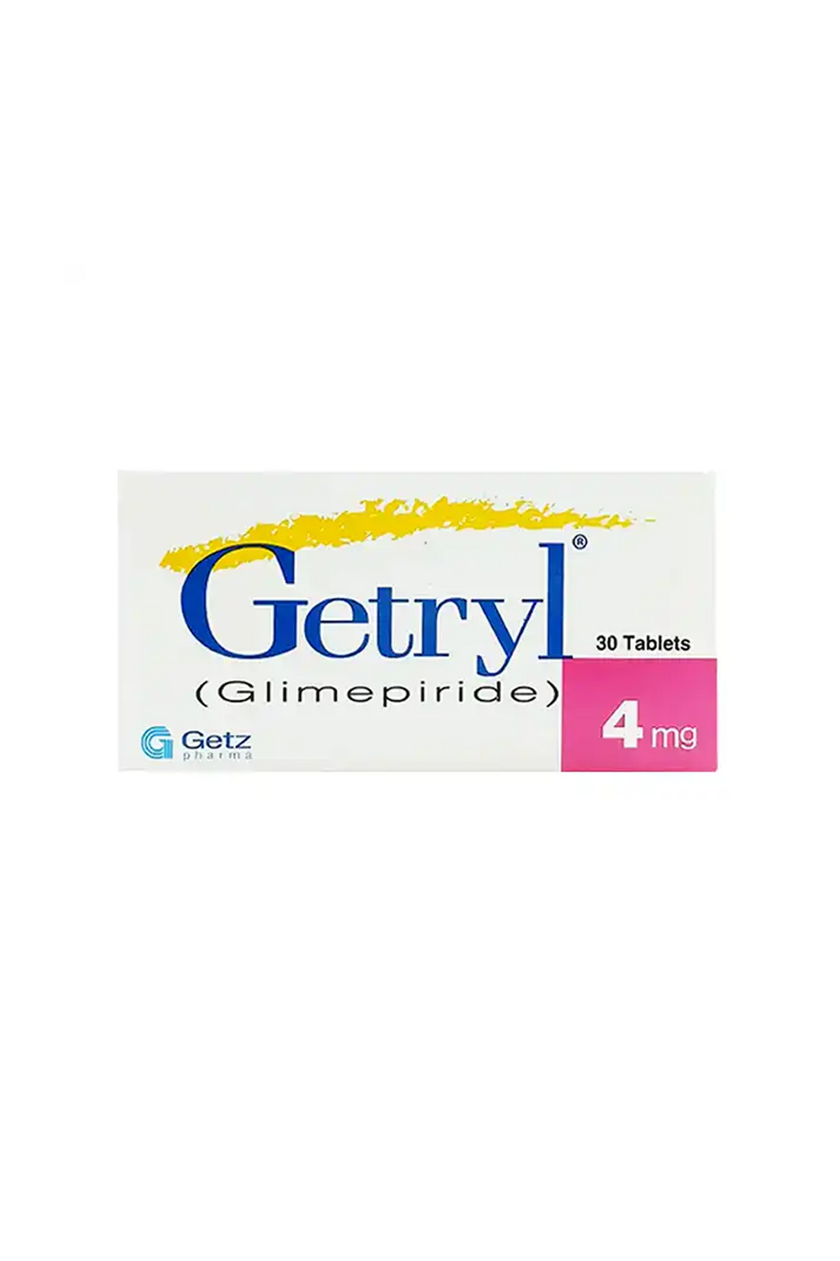 tab getryl 4mg 30s