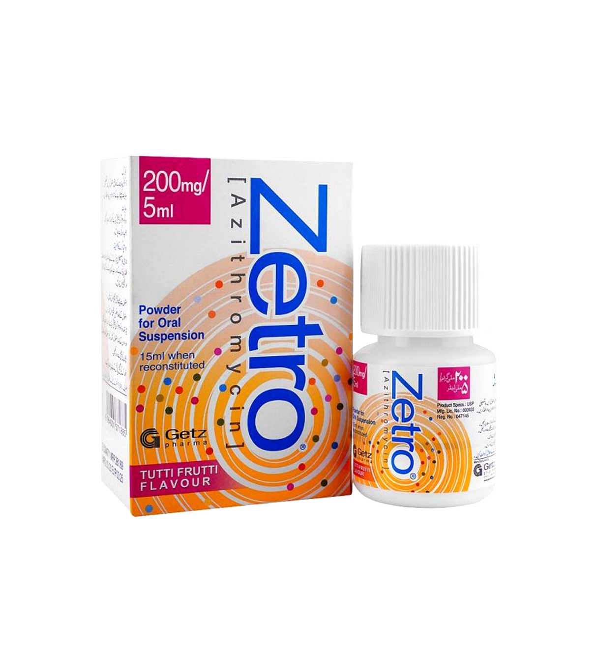 syp zetro 200/5ml 15ml