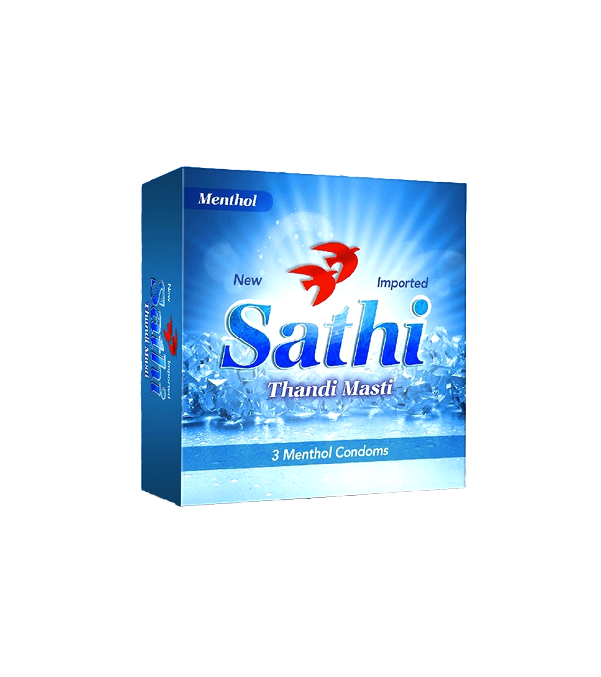 sathi condom menthol thandi masti 3p 1s