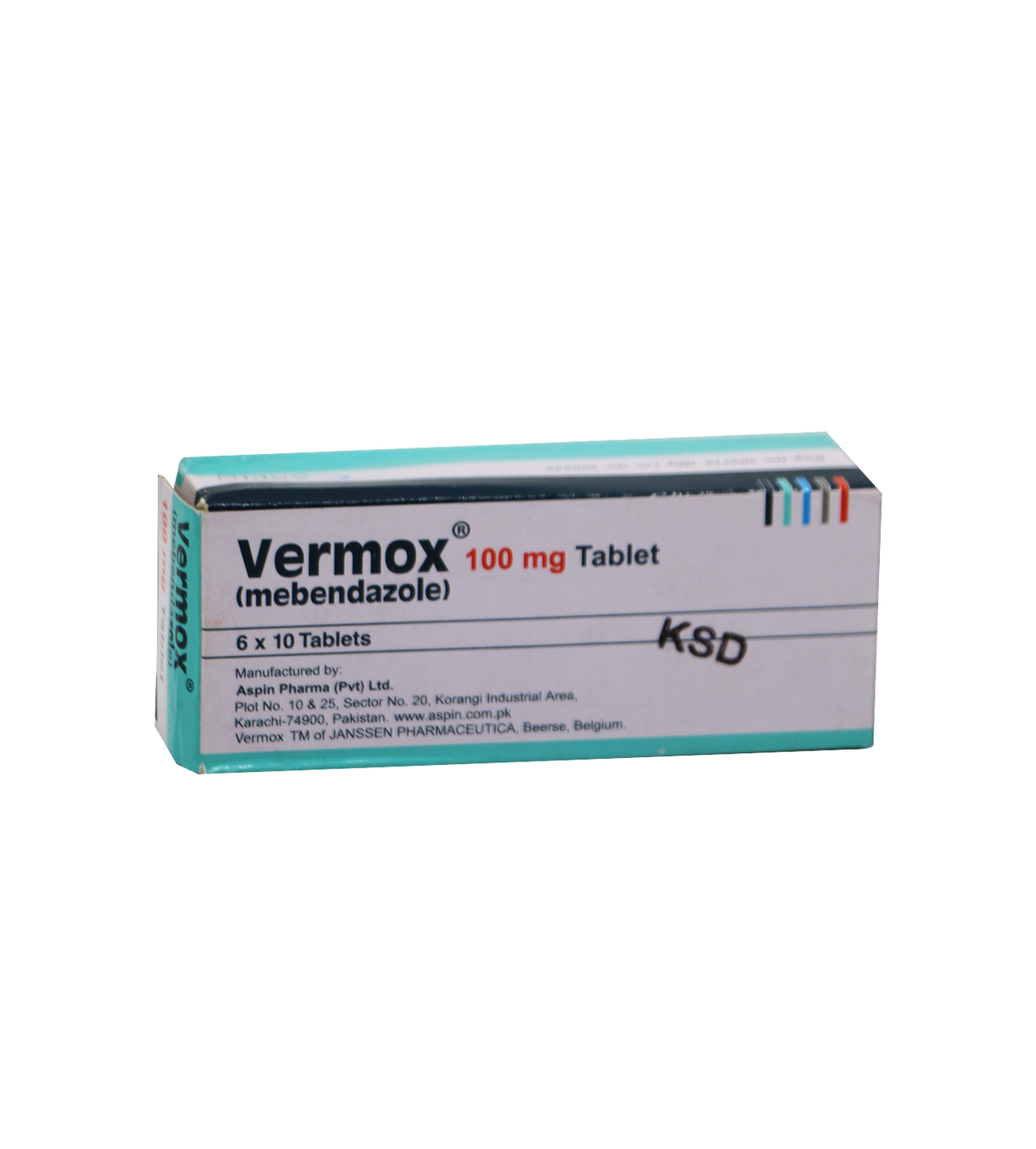 tab vermox 100mg 60s