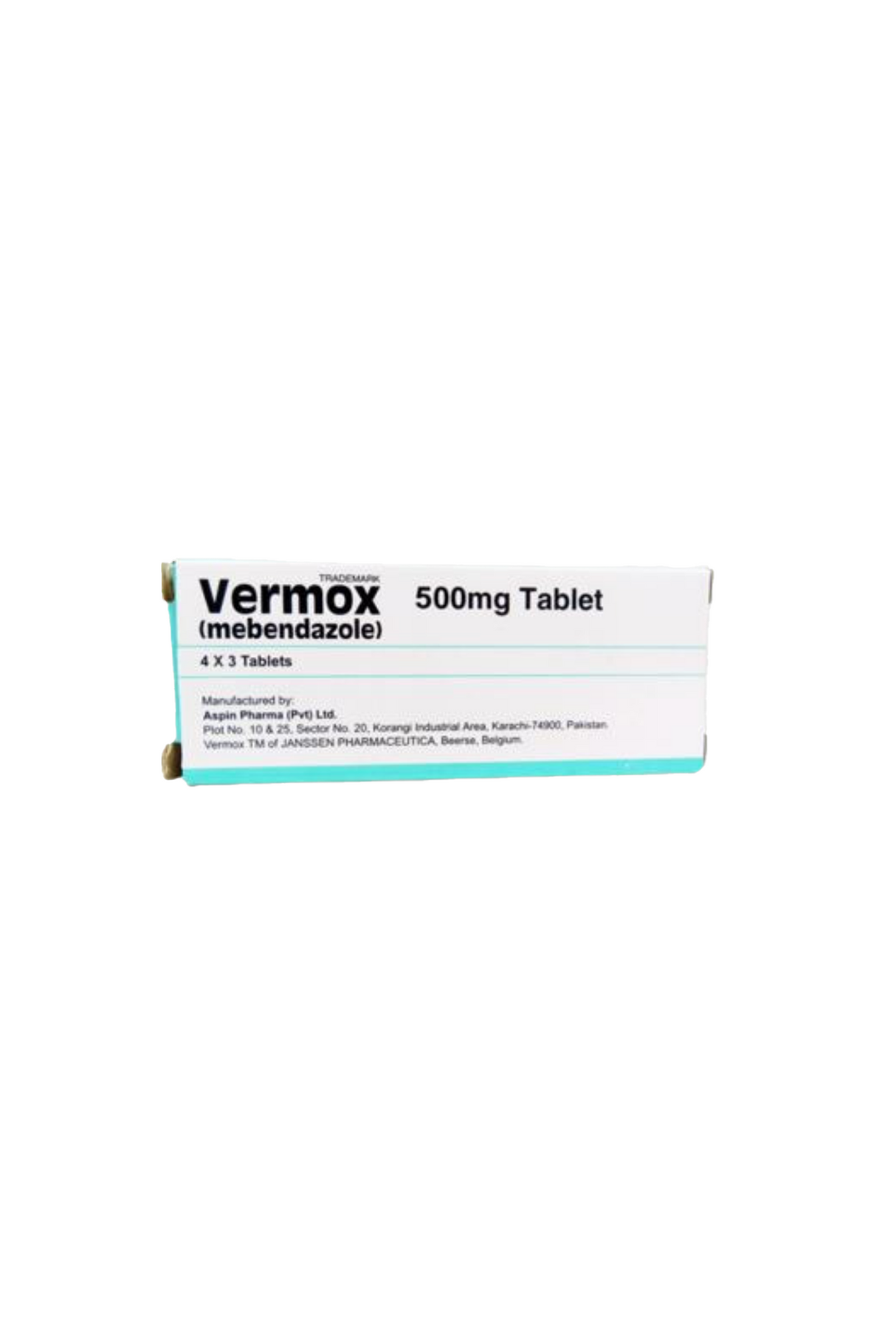 tab vermox 500mg 12s