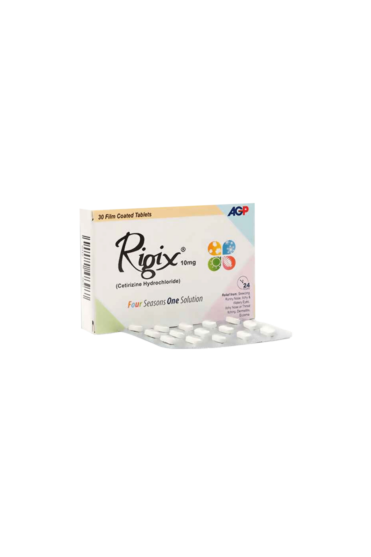tab rigix 10mg 30s