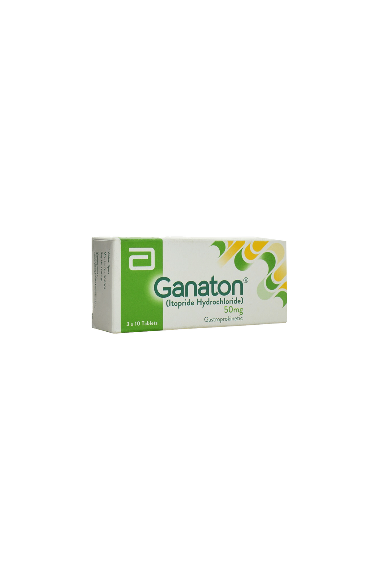tab ganaton 50mg 30s abbot