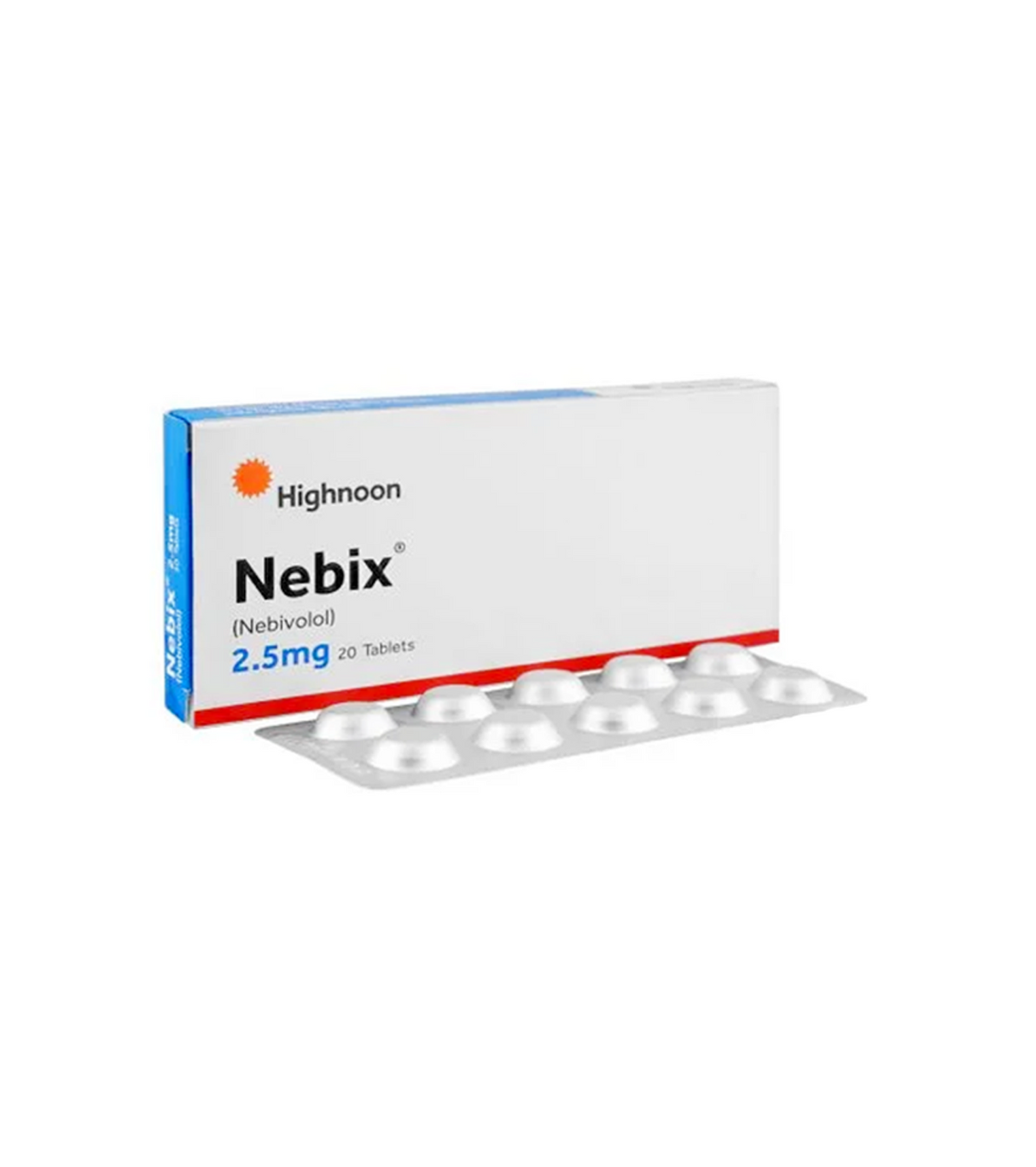tab nebix 2.5mg 20s highnoon