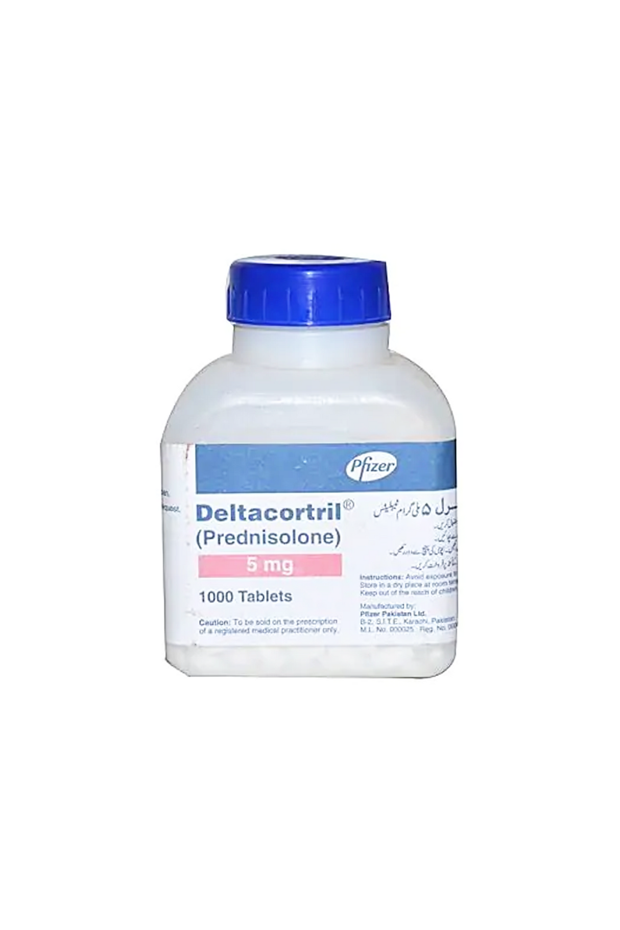 tab deltacortril 5mg 1000s