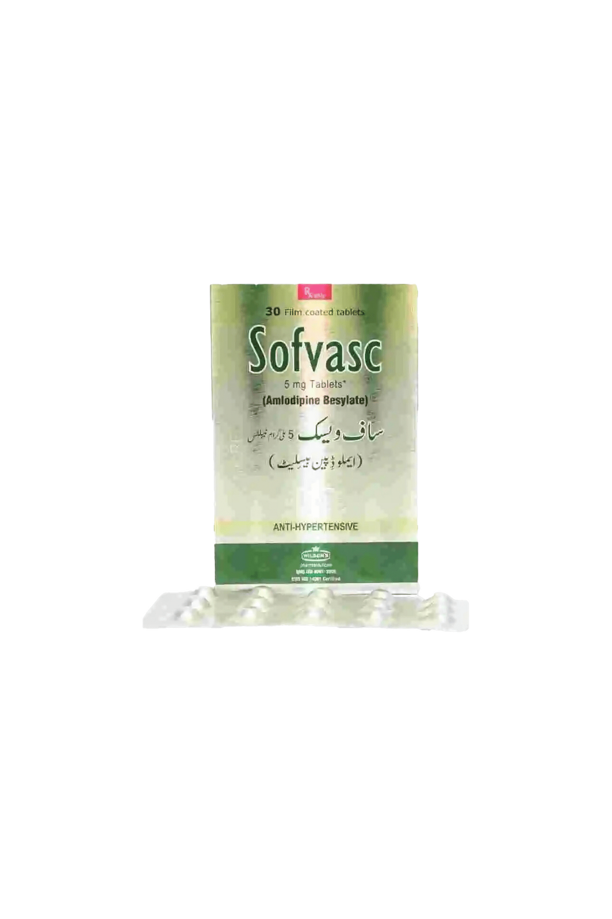 tab sofvasc 5mg 30s wilsons