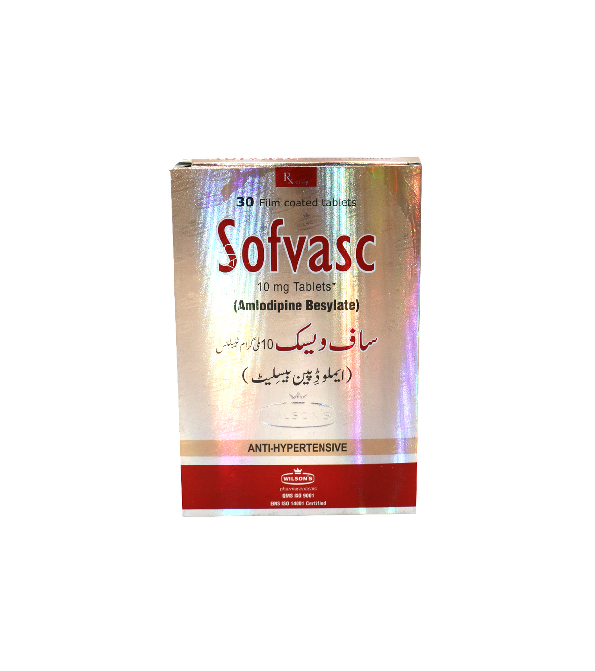 tab sofvasc 10mg 30s wilsons