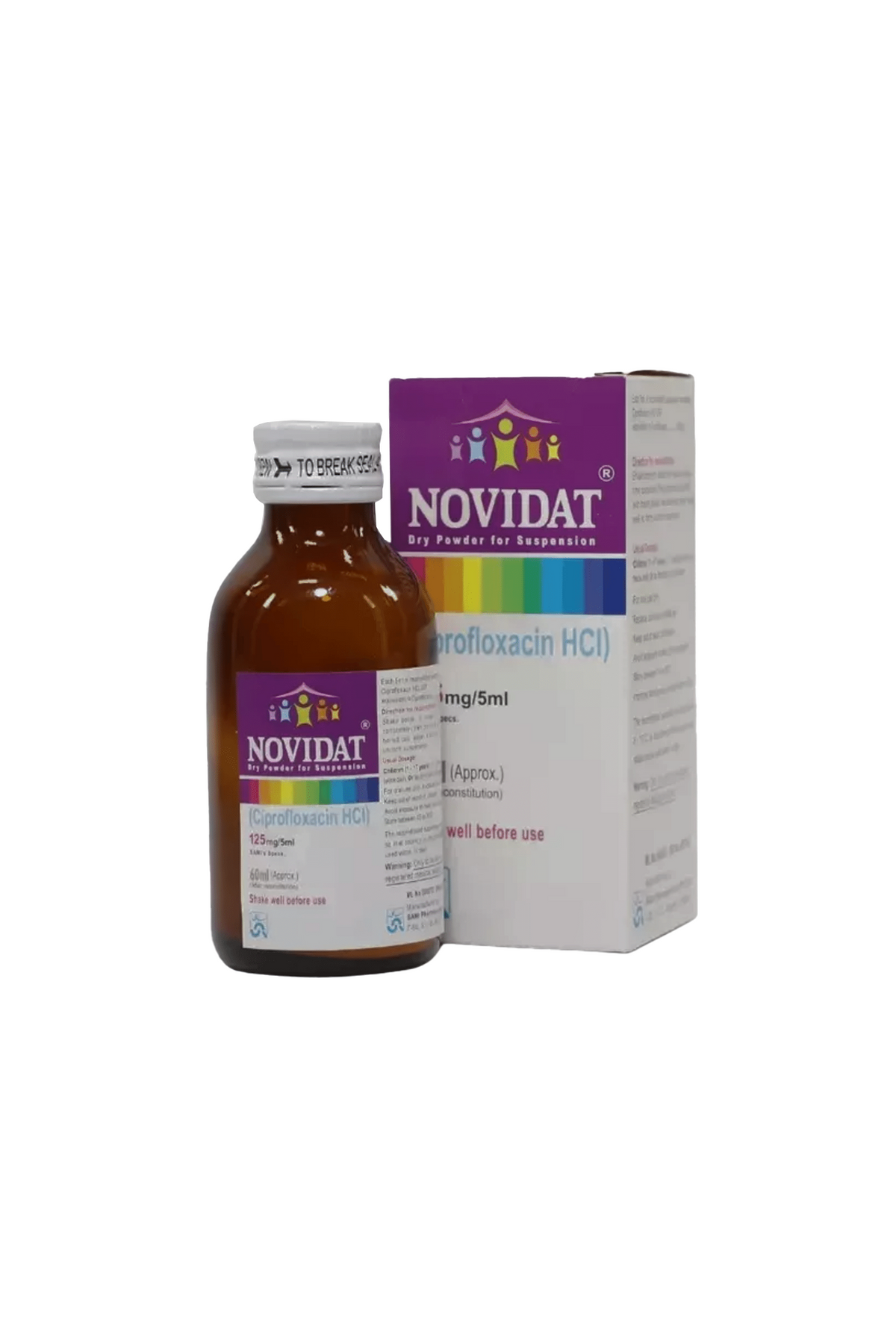 Novidat Injection And Ringer syrup novidat 125/5ml 60ml – KK Mart