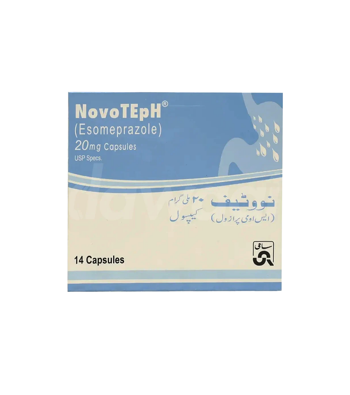 cap novoteph 20mg 14s