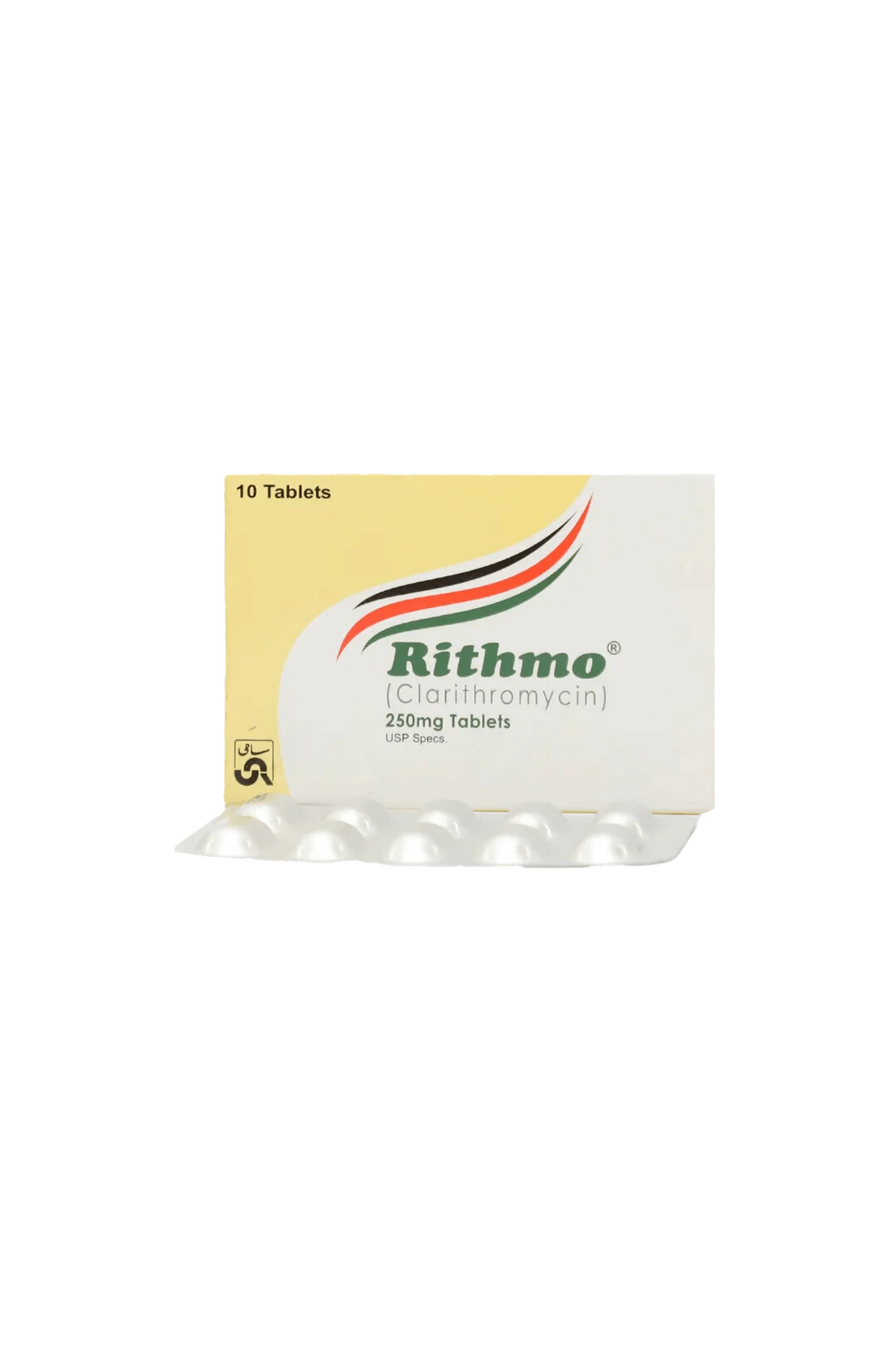 tab rithmo 250mg 10s