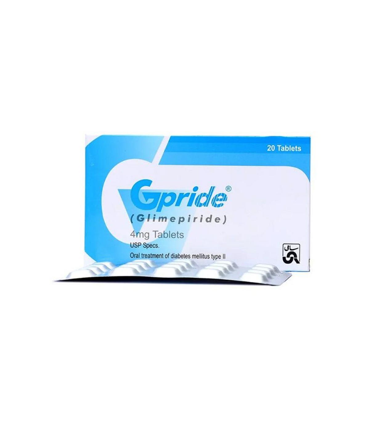 tab gpride 4mg 20s