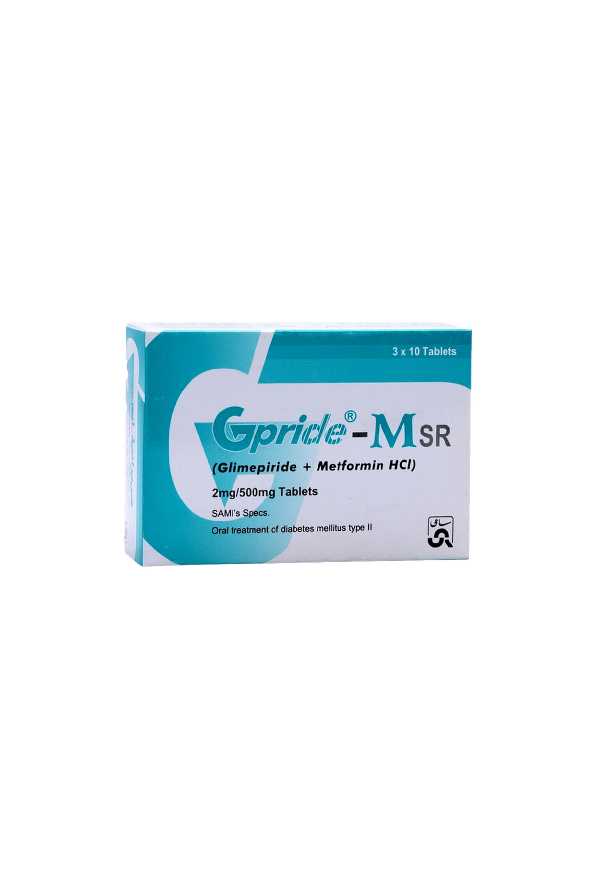 tab gpride msr 2/500mg 30s