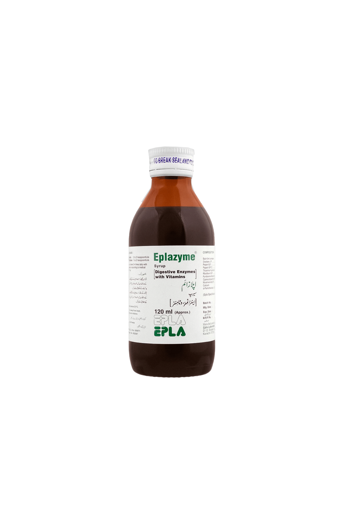 syp eplazyme 120ml