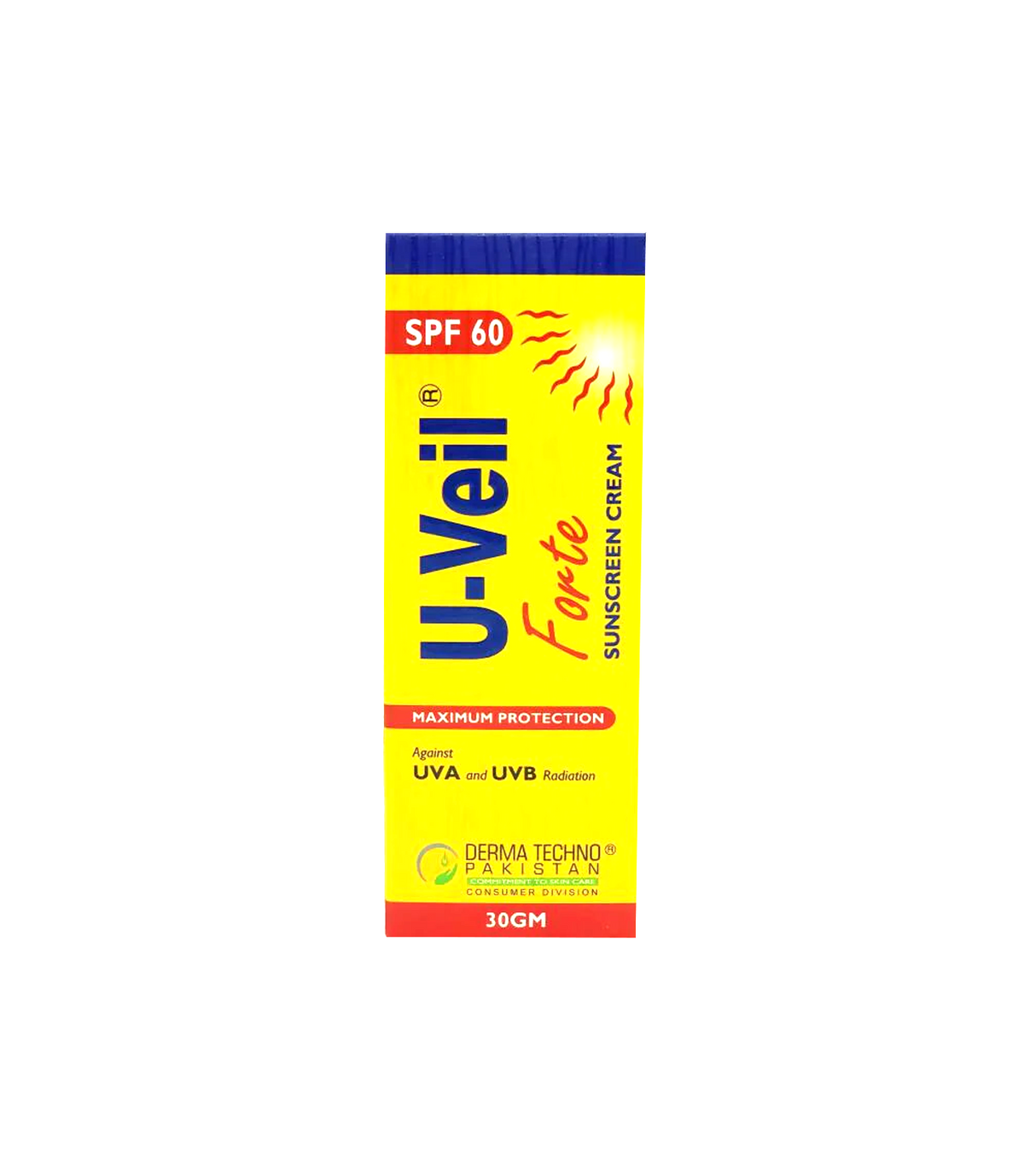 crm sunscreen u veil forte spf60 30g