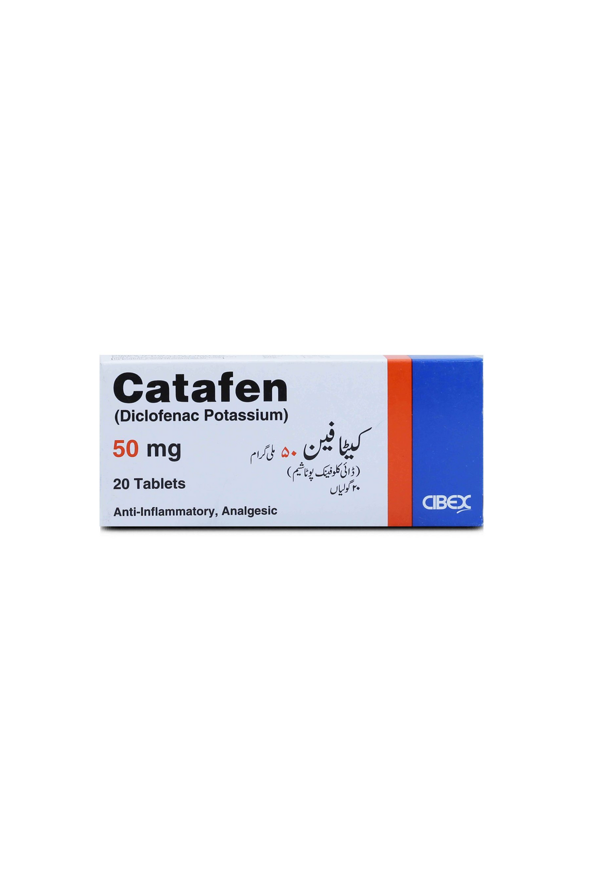 tab catafen 50mg 20s