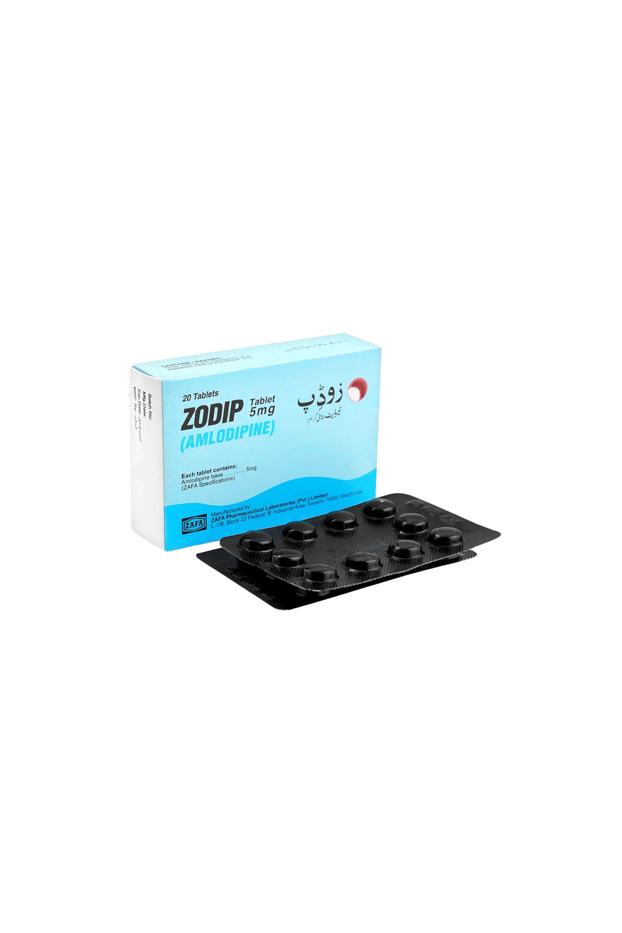 tab zodip 5mg 20s