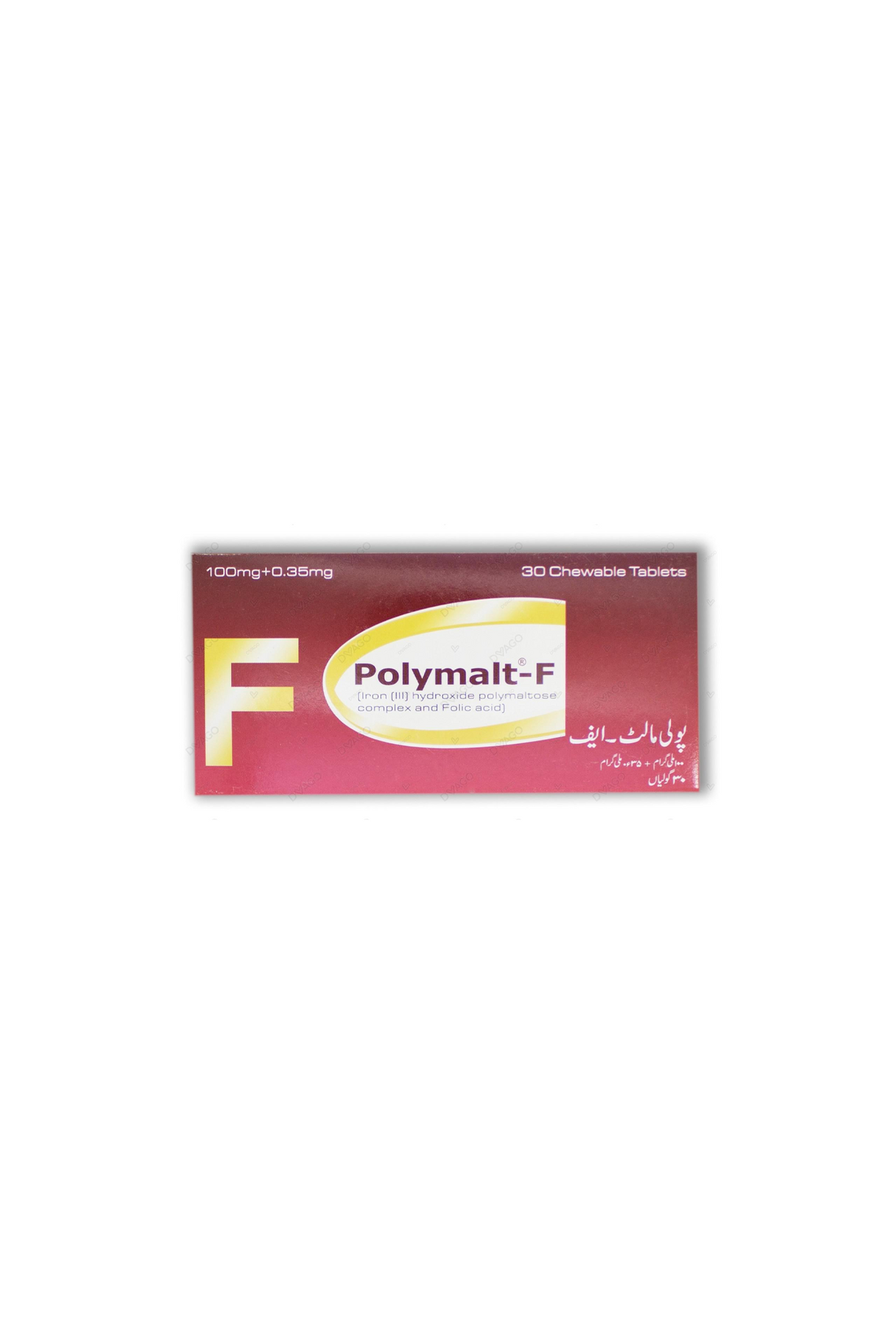tab polymalt f 100/0.35mg 30s