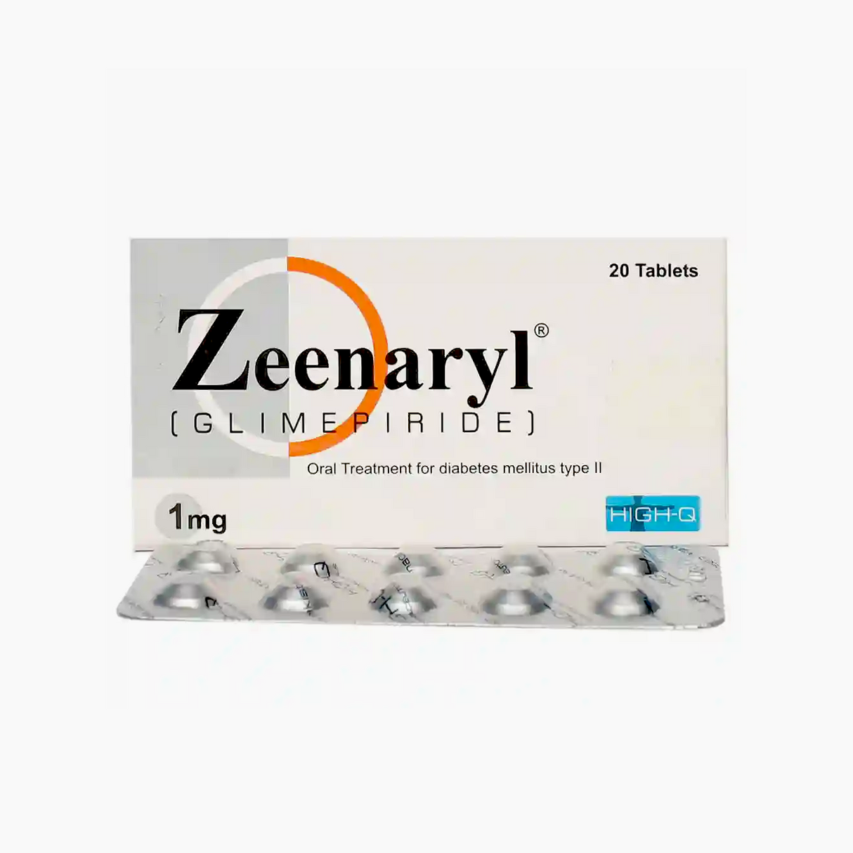 tab zeenaryl 1mg 20s