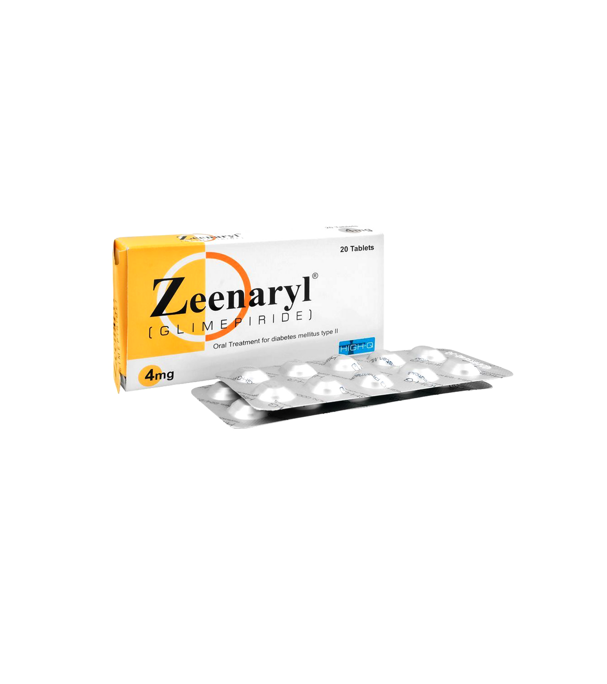 tab zeenaryl 4mg 20s