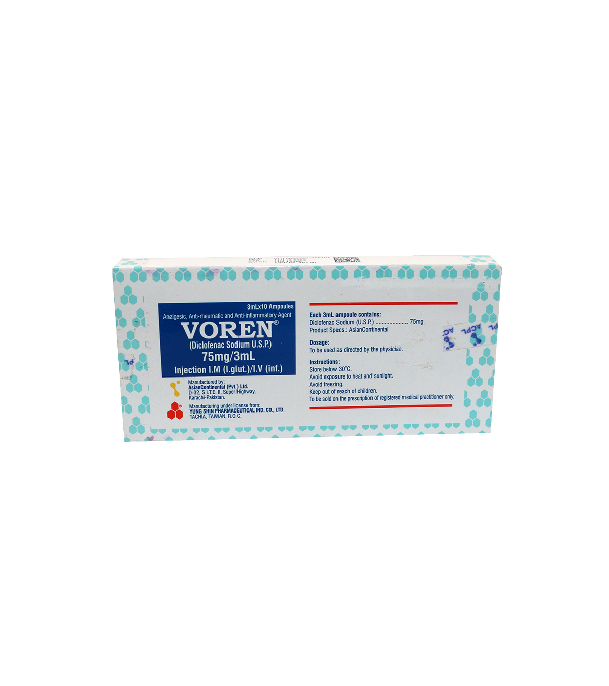 Voren Injectable injection voren 75mg 10s – KK Mart