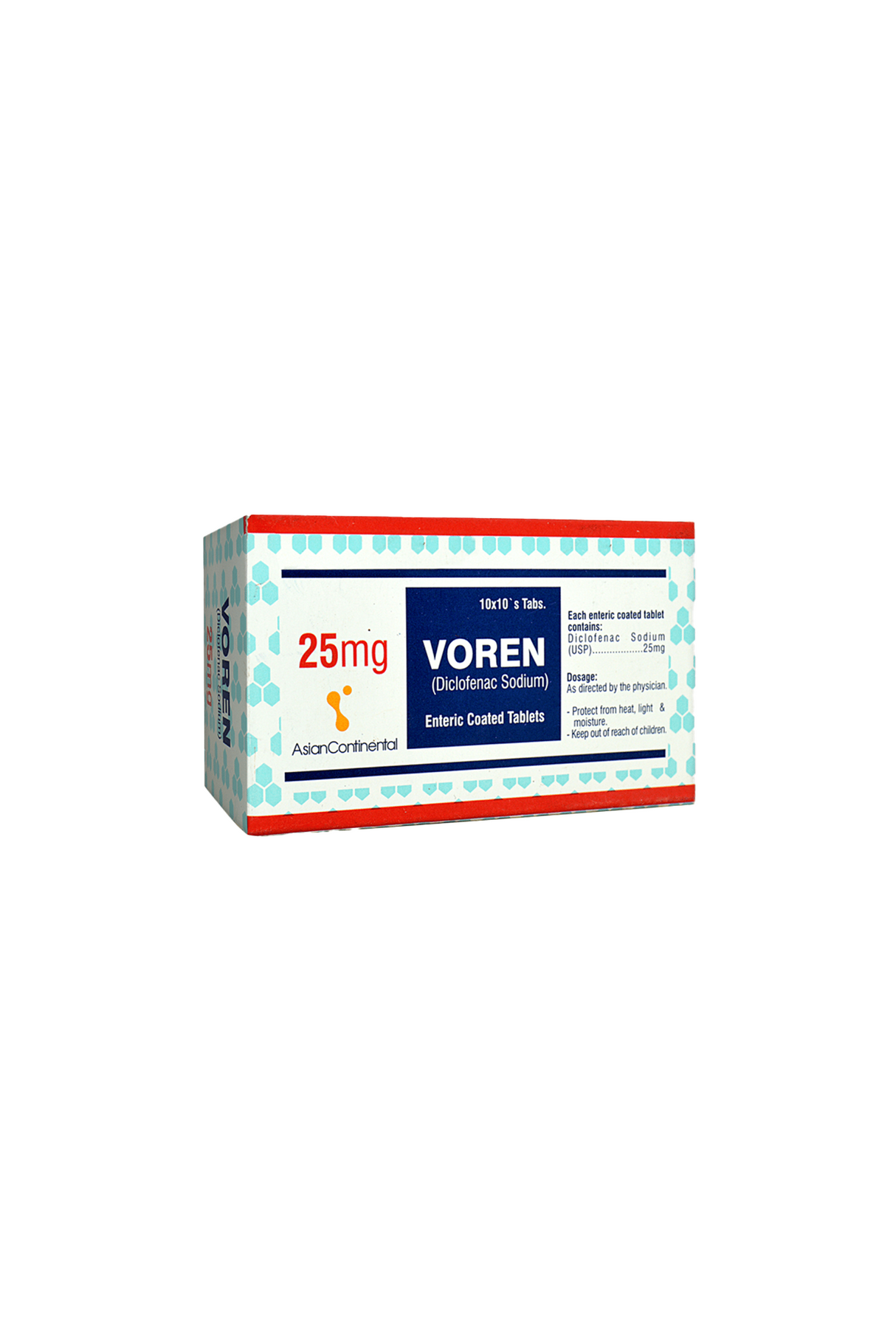 tab voren 25mg 100s