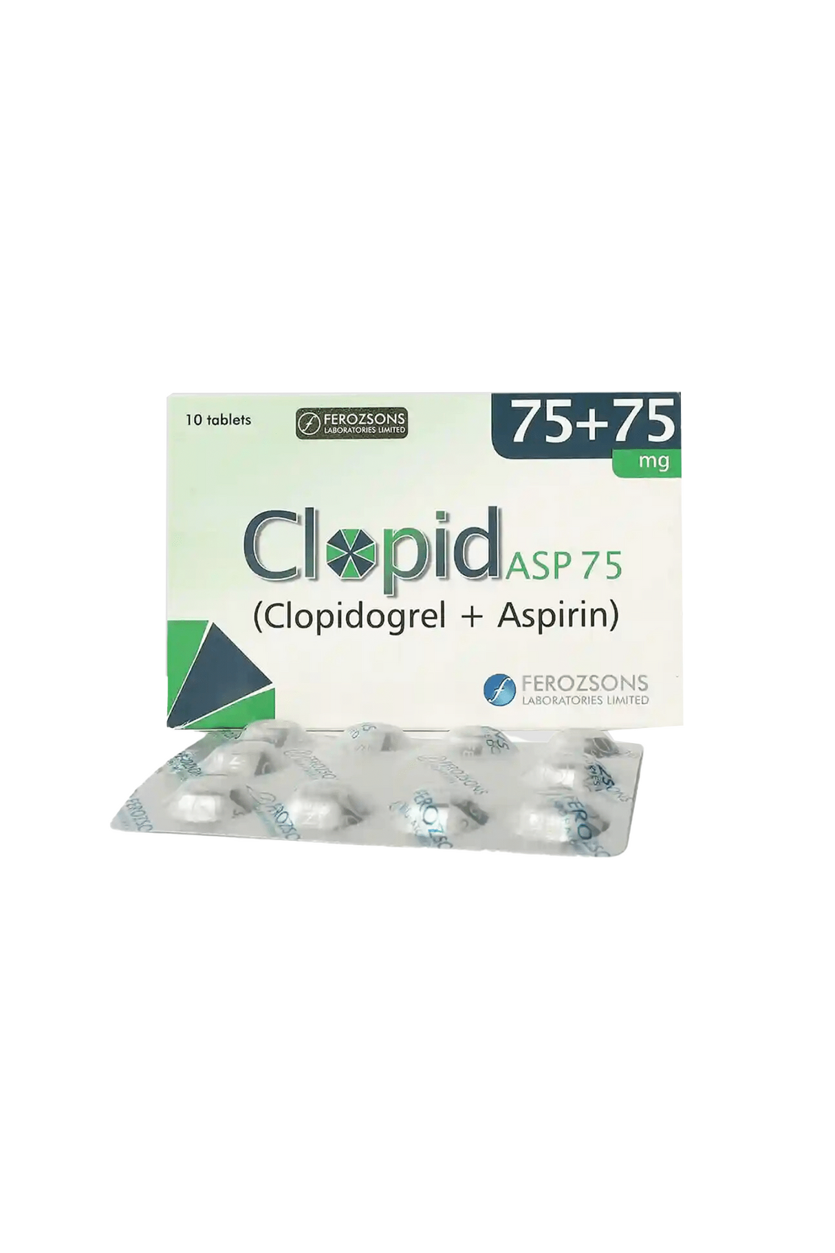 tab clopid asp 75/75mg 20s