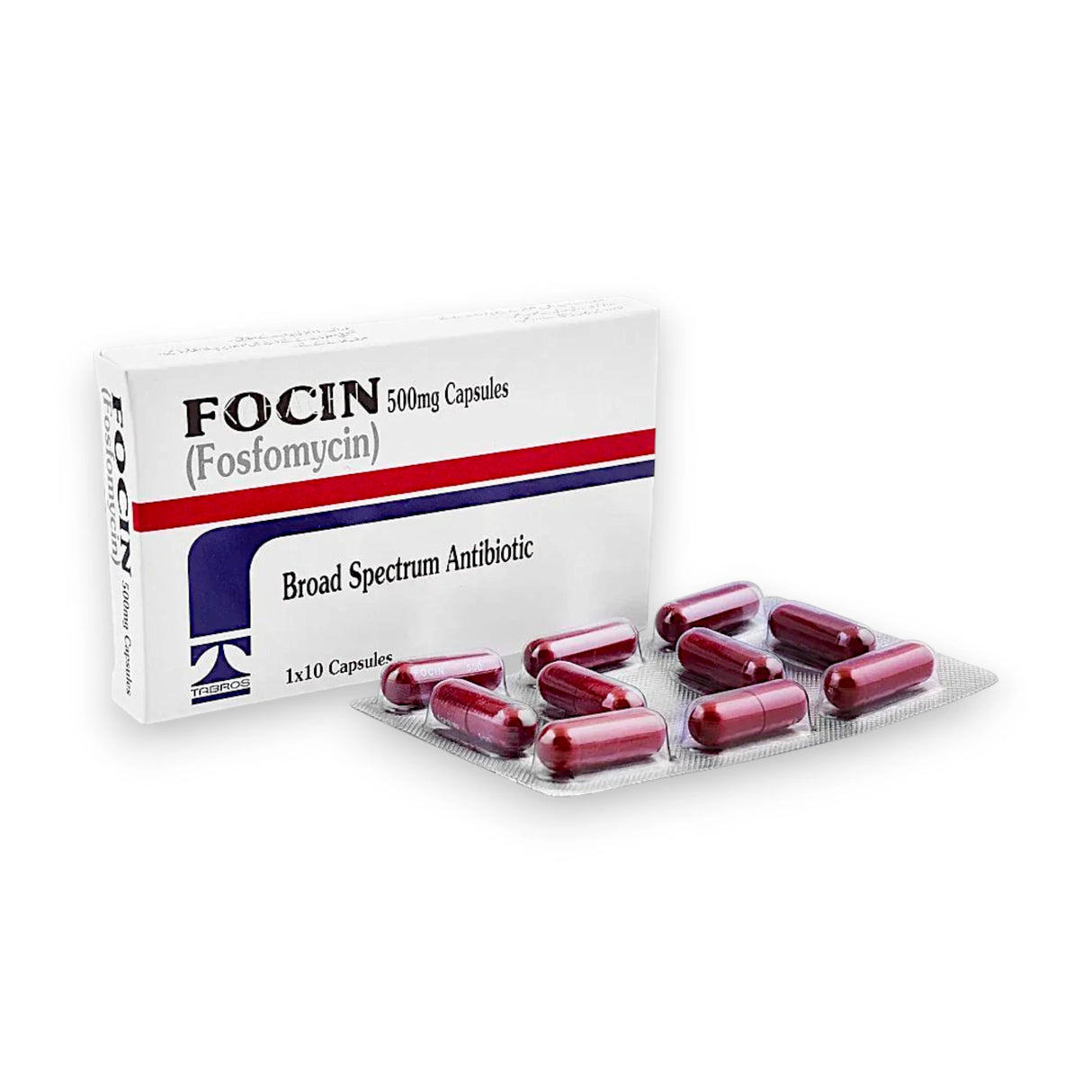 capsules focin 500mg 10s