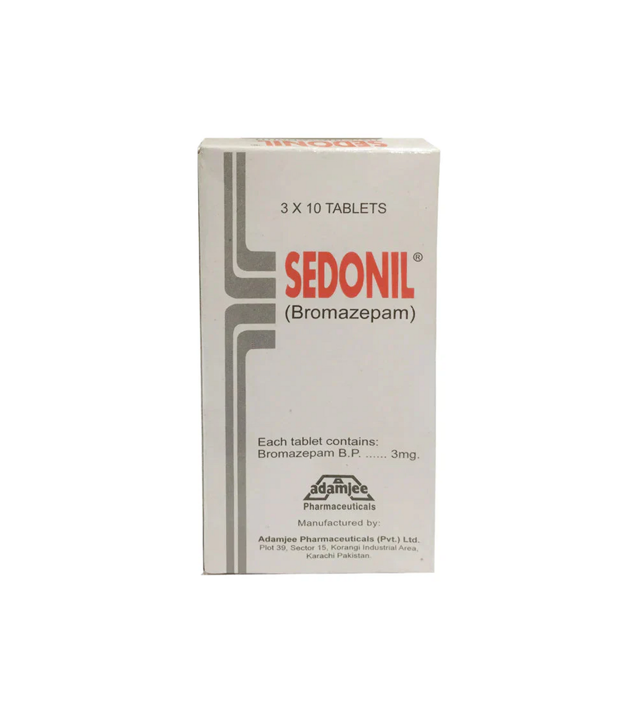 tab sedonil 3mg 30s