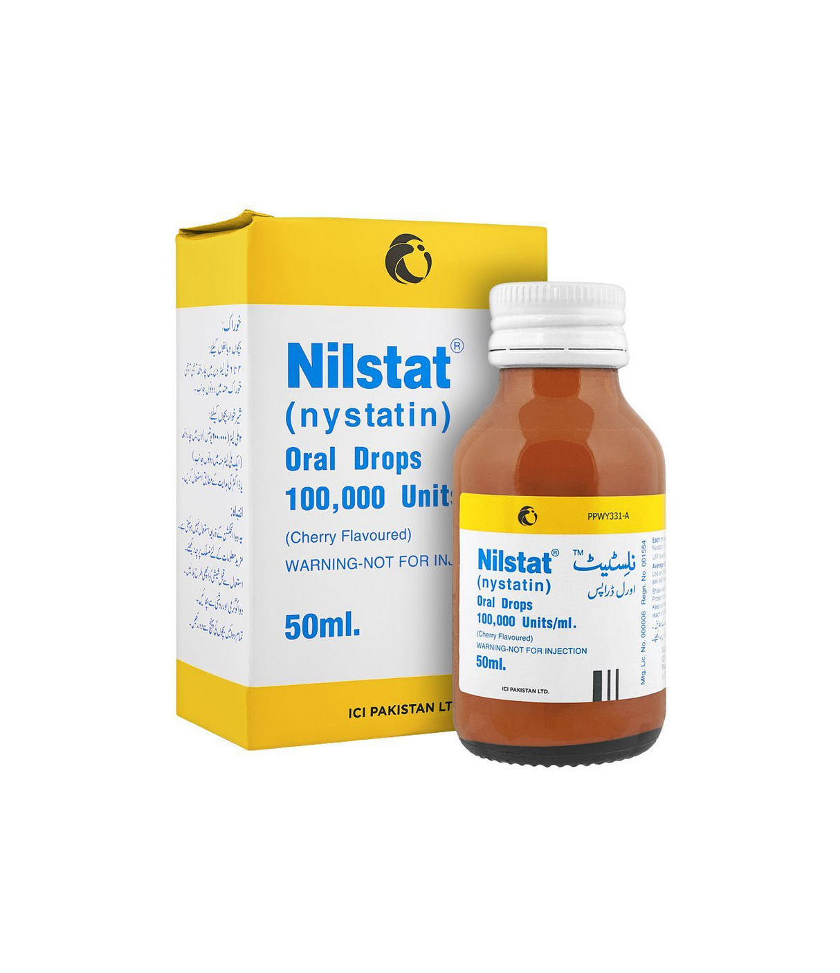 drops nilstat 50ml lci