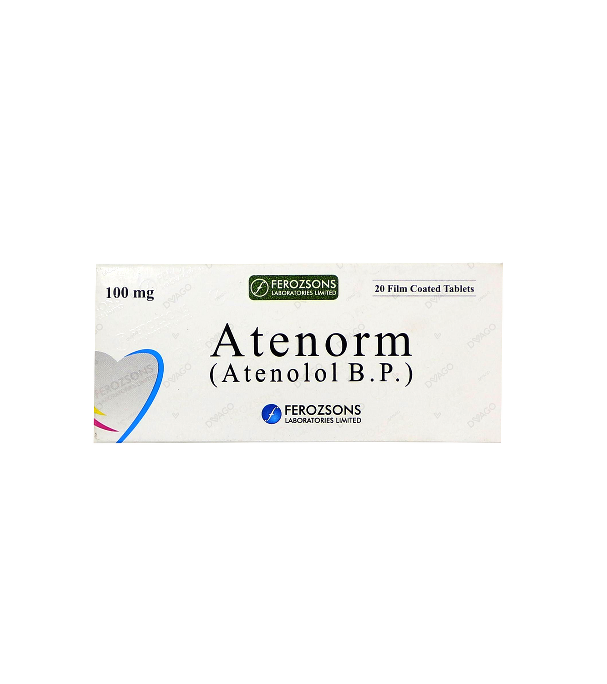 tab atenorm 100mg 20s