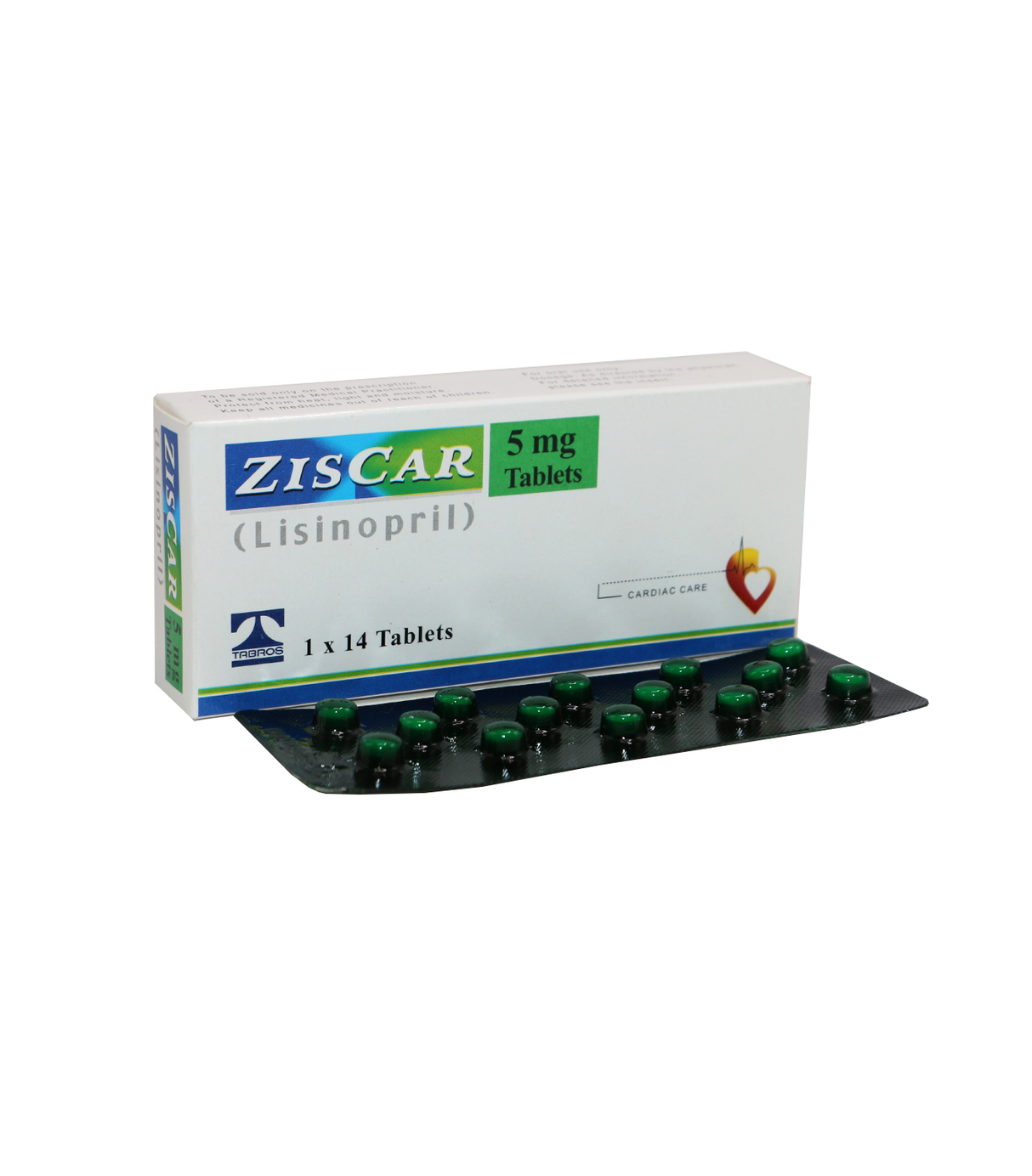 tab ziscar 5mg 14s