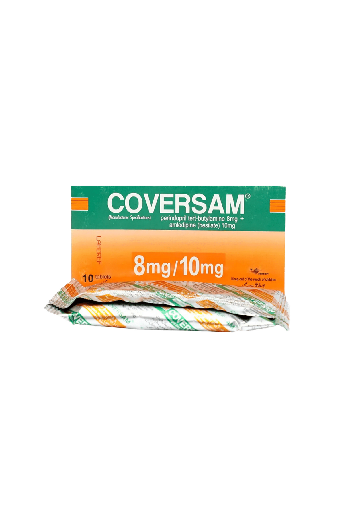 tab coversam 8/10mg 10s