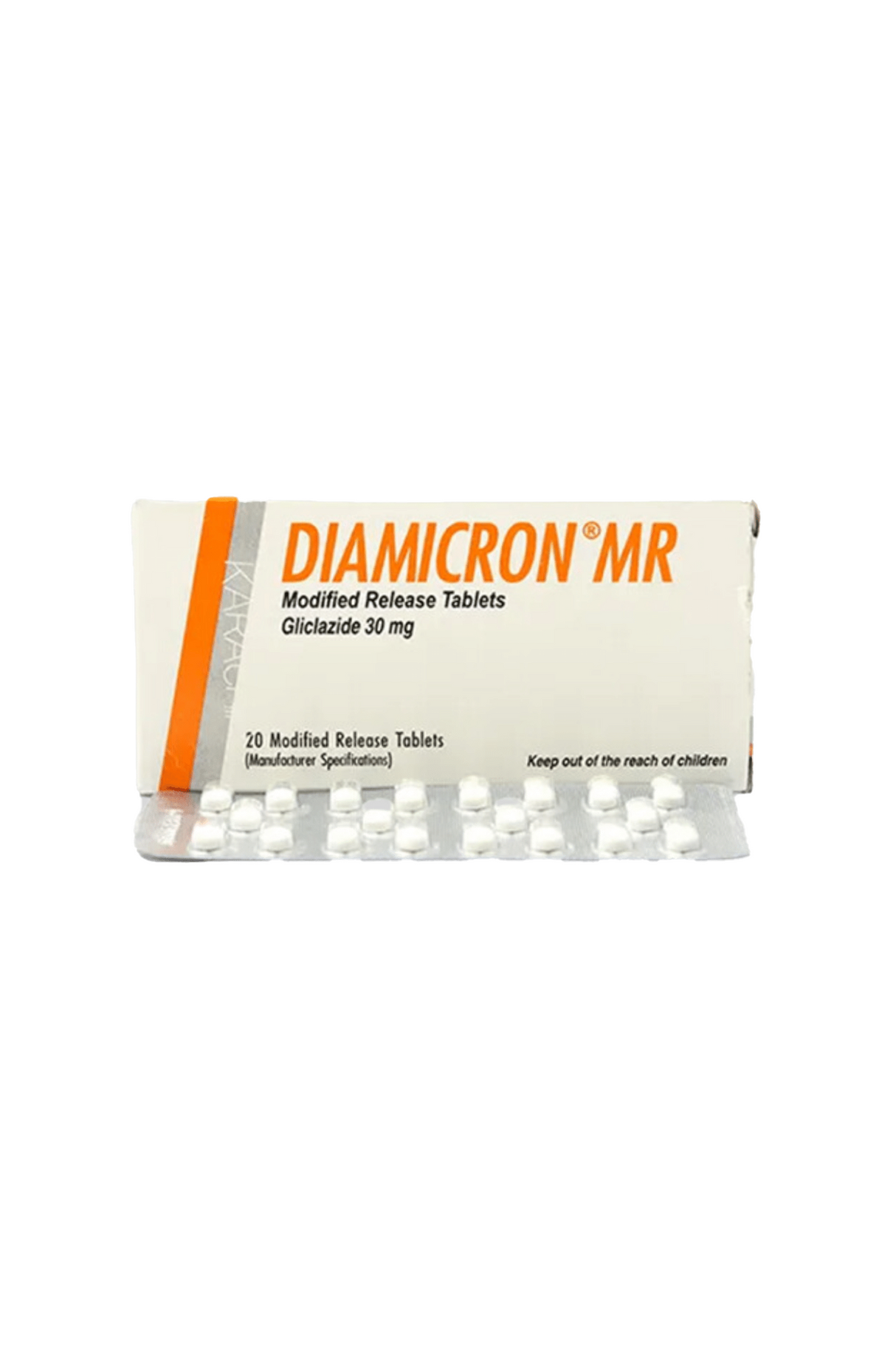 tab diamicron mr 30mg 20s