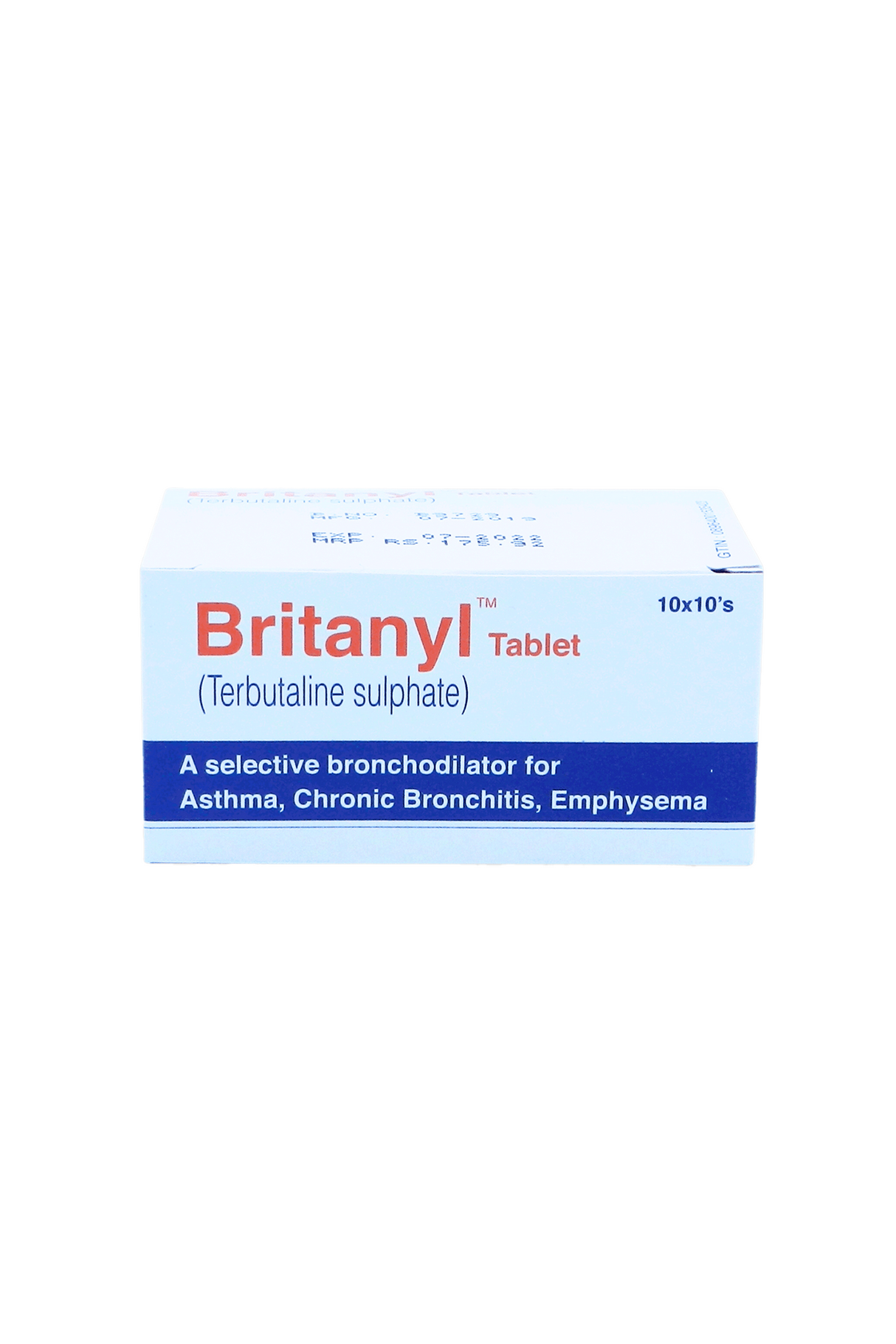 tab britanyl 2.5mg 100s