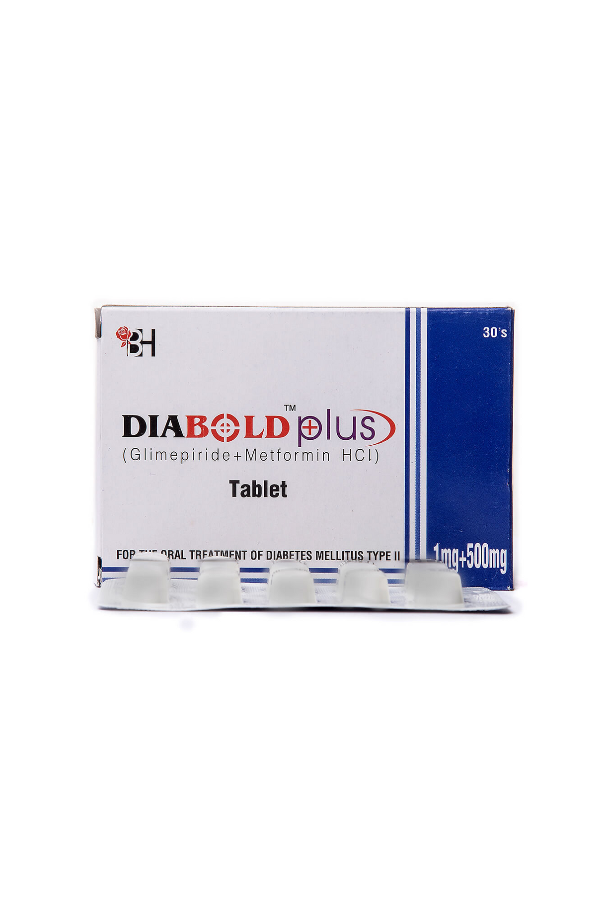 tab diabold plus 1/500mg 30s