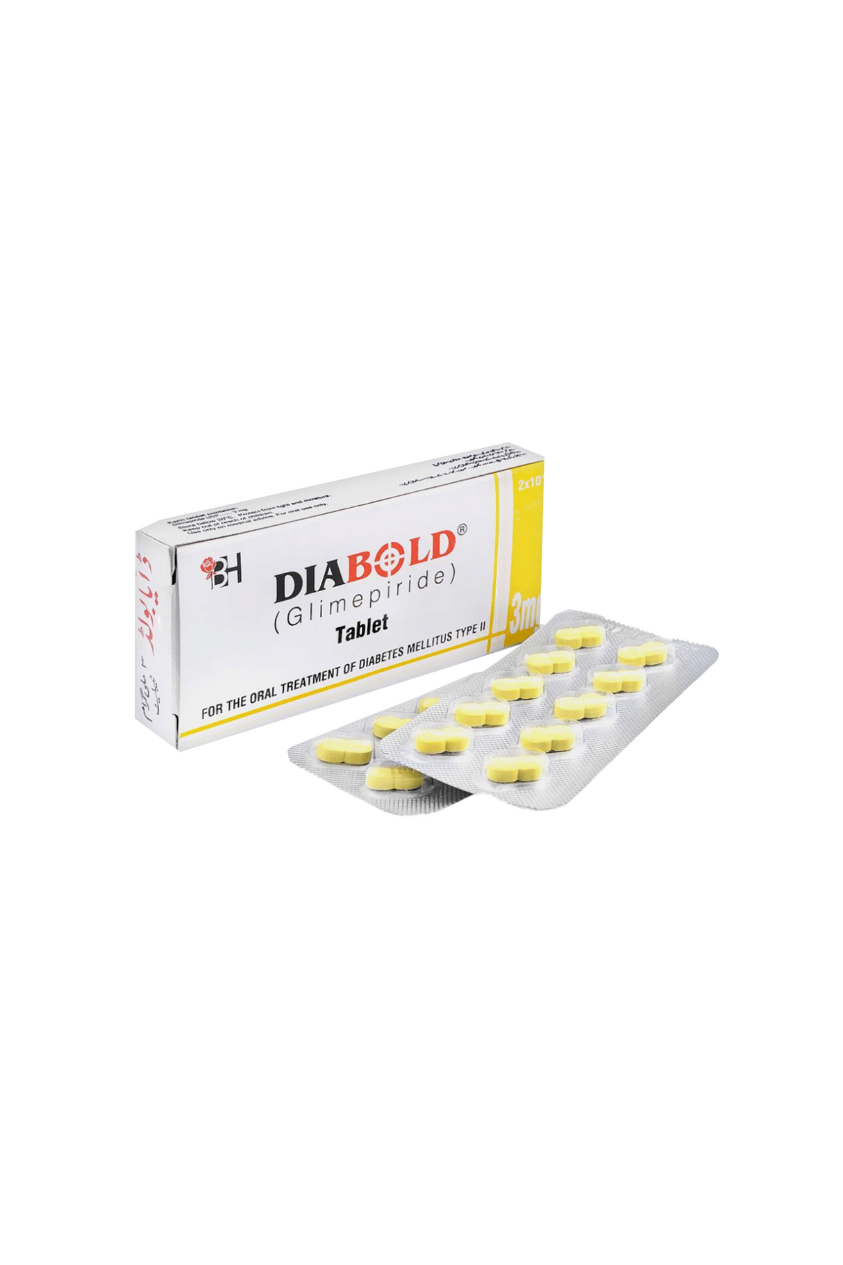 tab diabold 3mg 20s