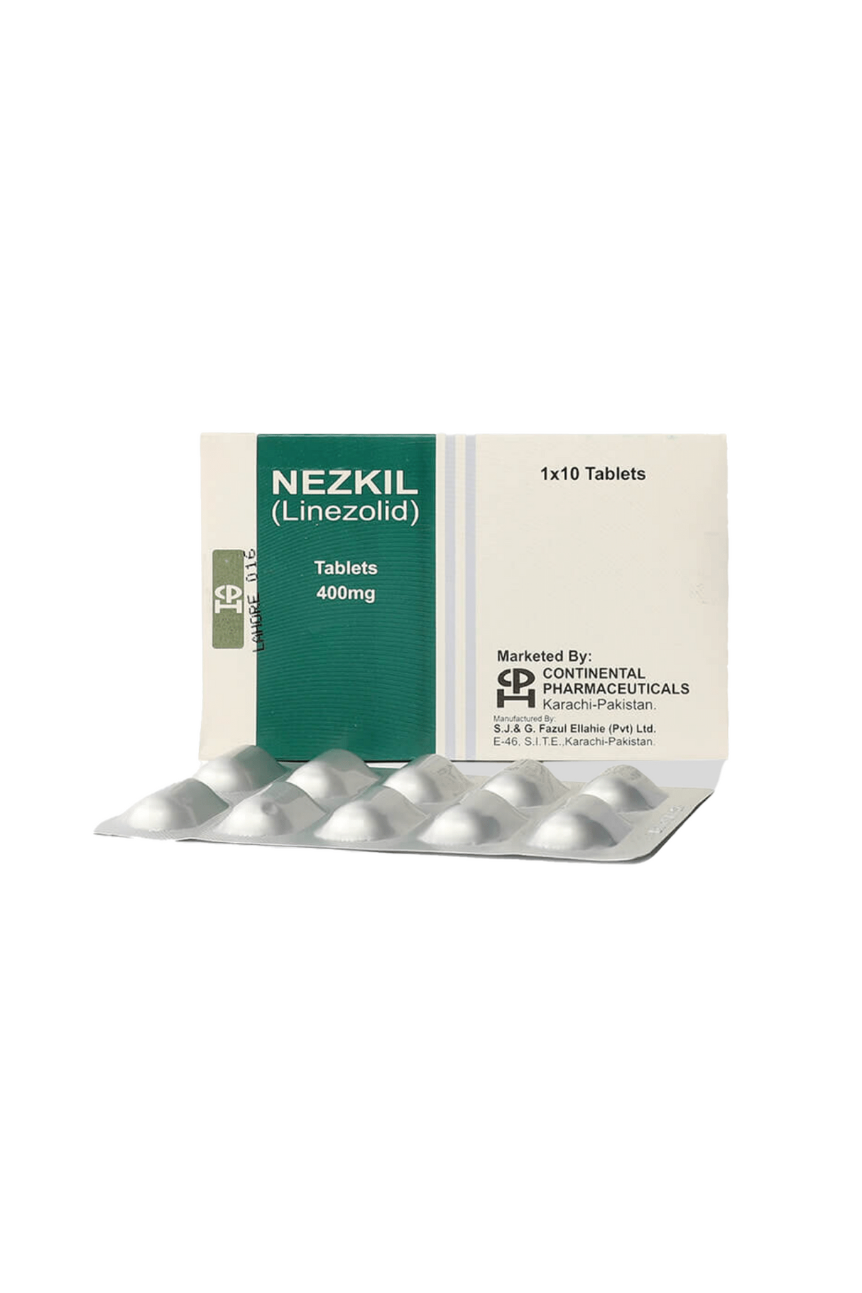 tab nezkil 400mg 10s