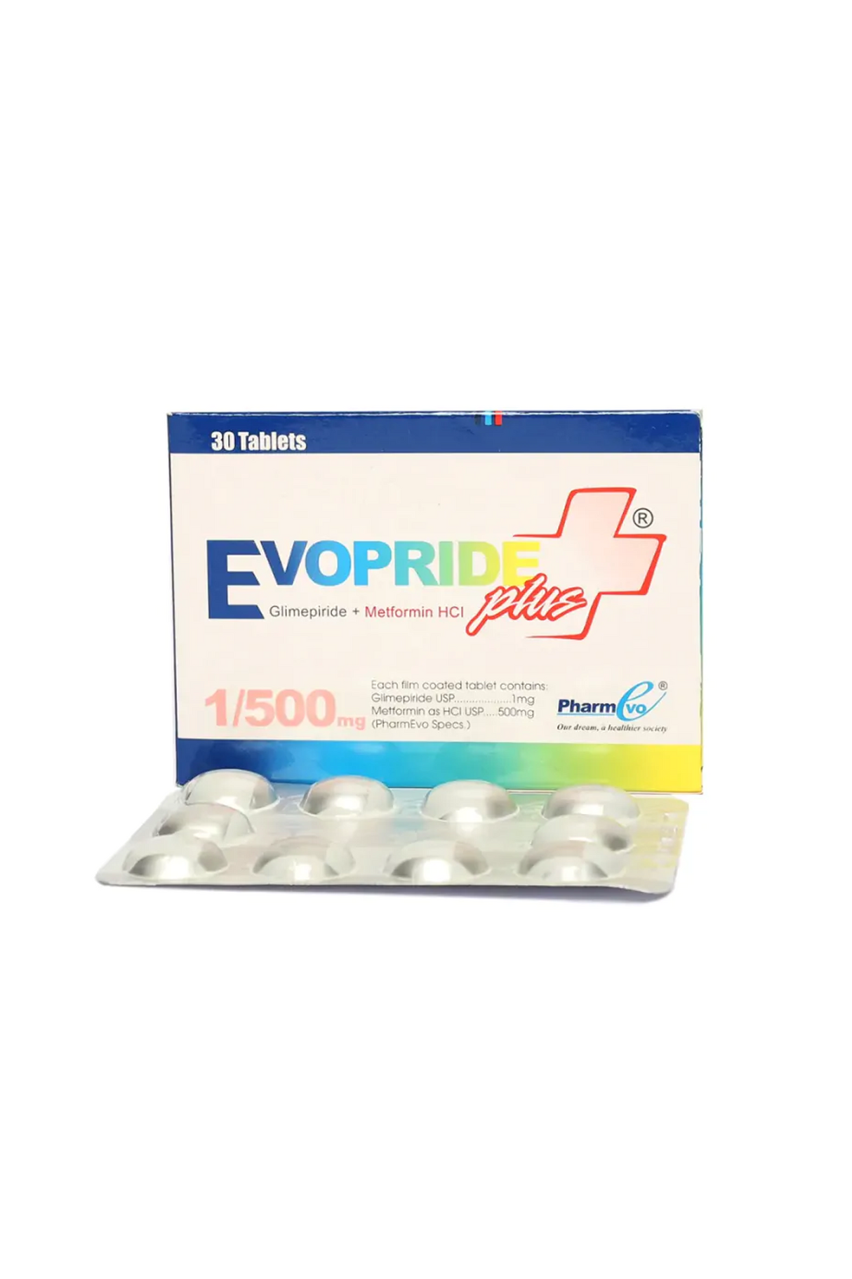 tab evopride plus 1/500mg 30s