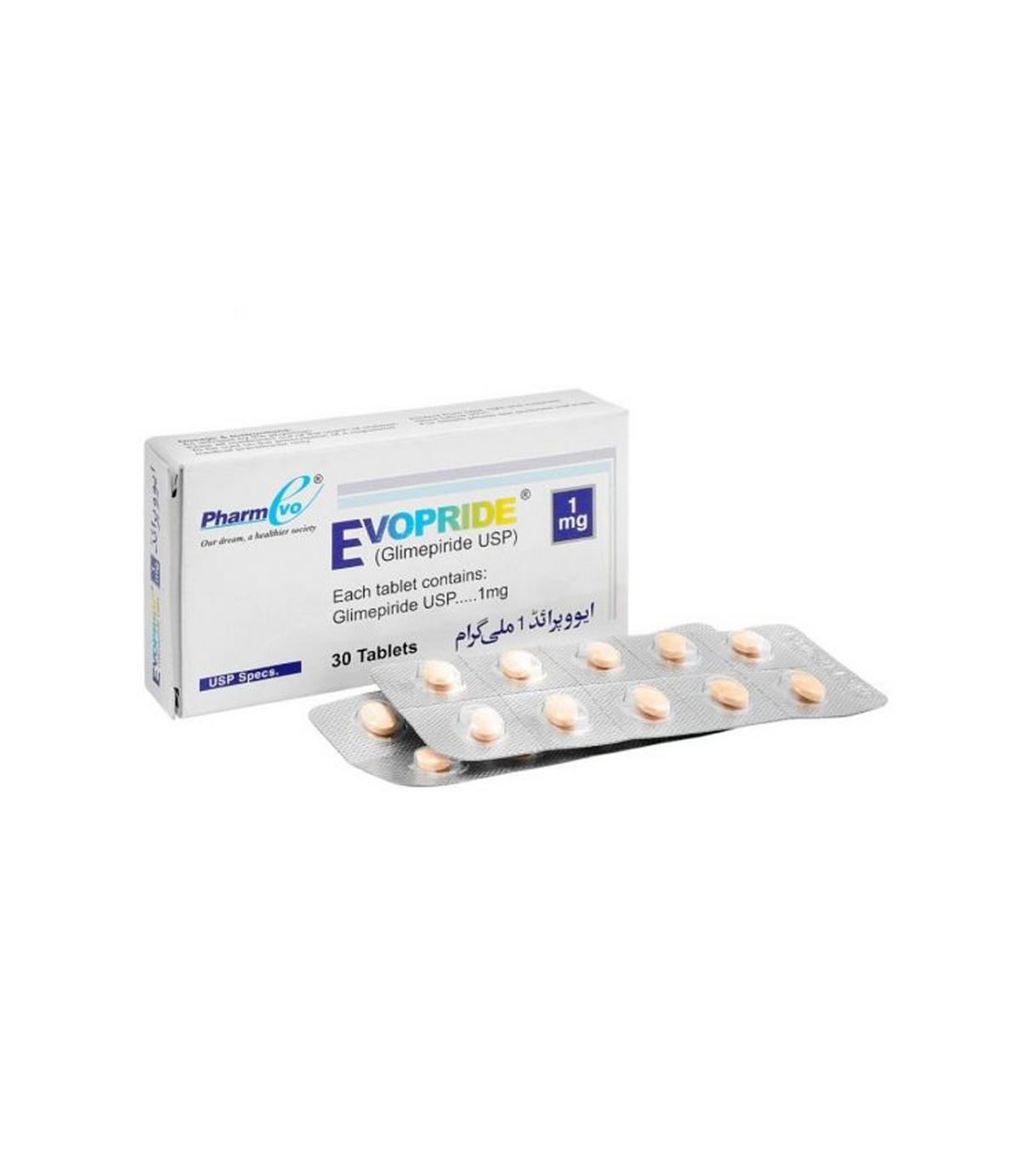 tab evopride 1mg 30s