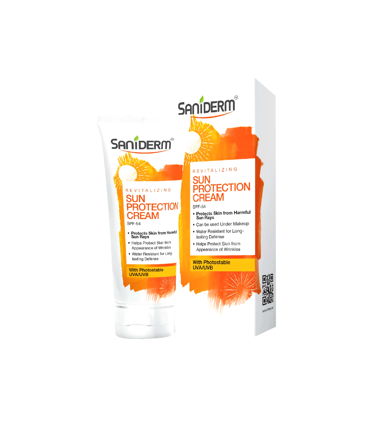 Suniderma saniderm cream sun protection spf54 50ml – KK Mart