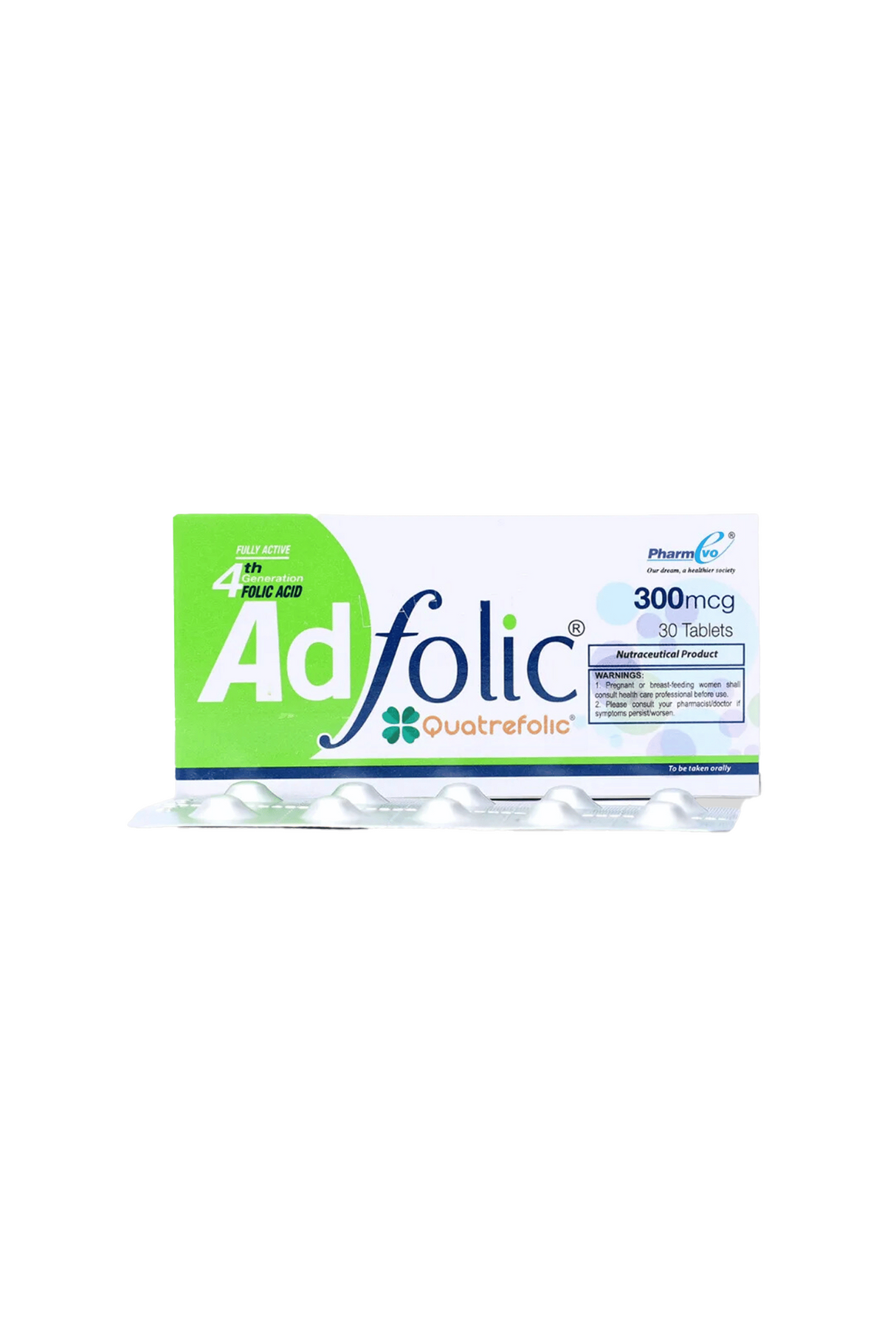 tab adfolic 300mcg 30s
