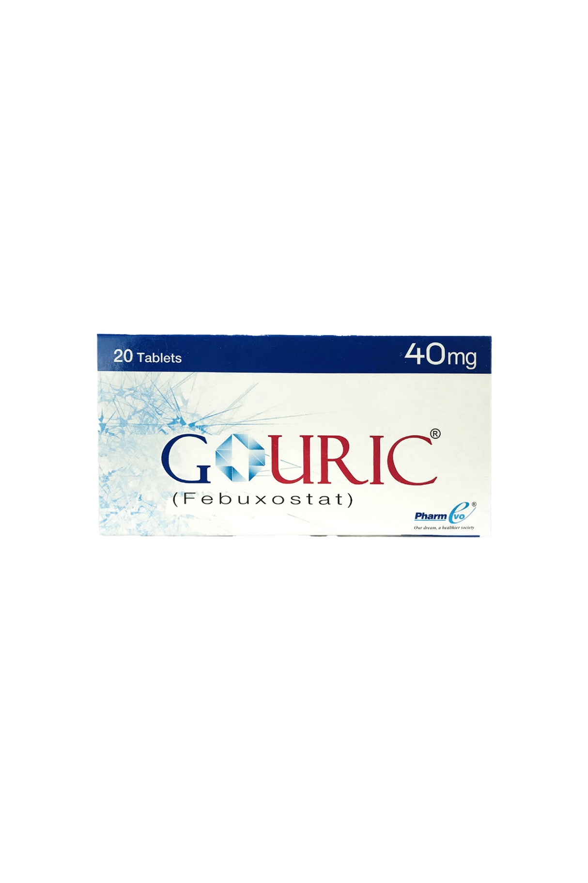 tab gouric 40mg 20s