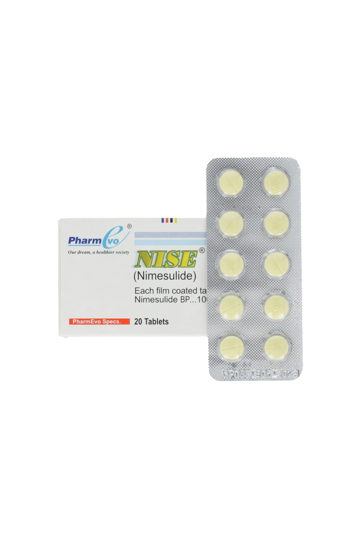 tab nise 100mg 20s