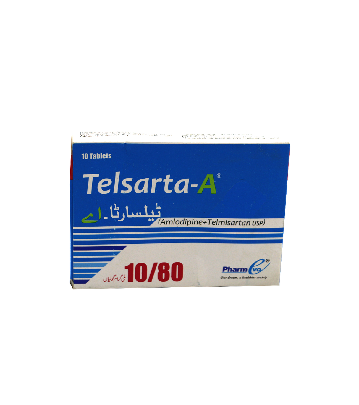 tab telsarta a 10/80mg 10s